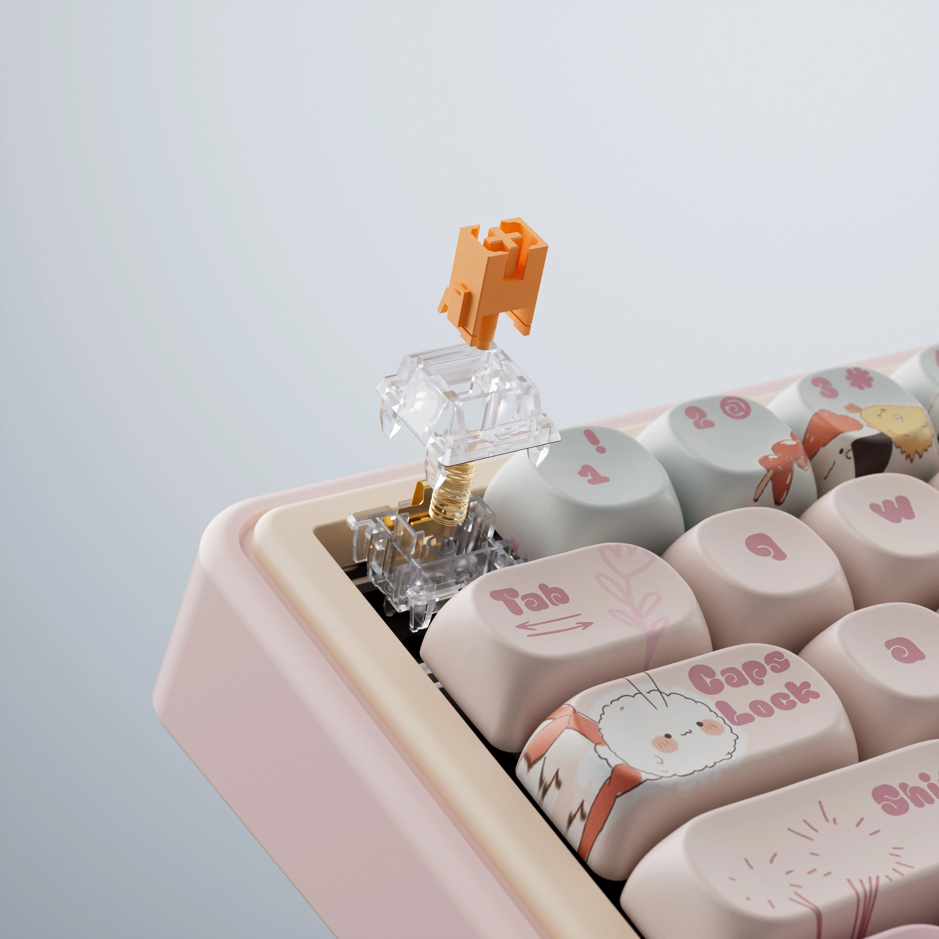 QwertyKey65 Pro Bliss Bluetooth Wireless VIA Hotswap RGB Tastatura Mecanica Gaming