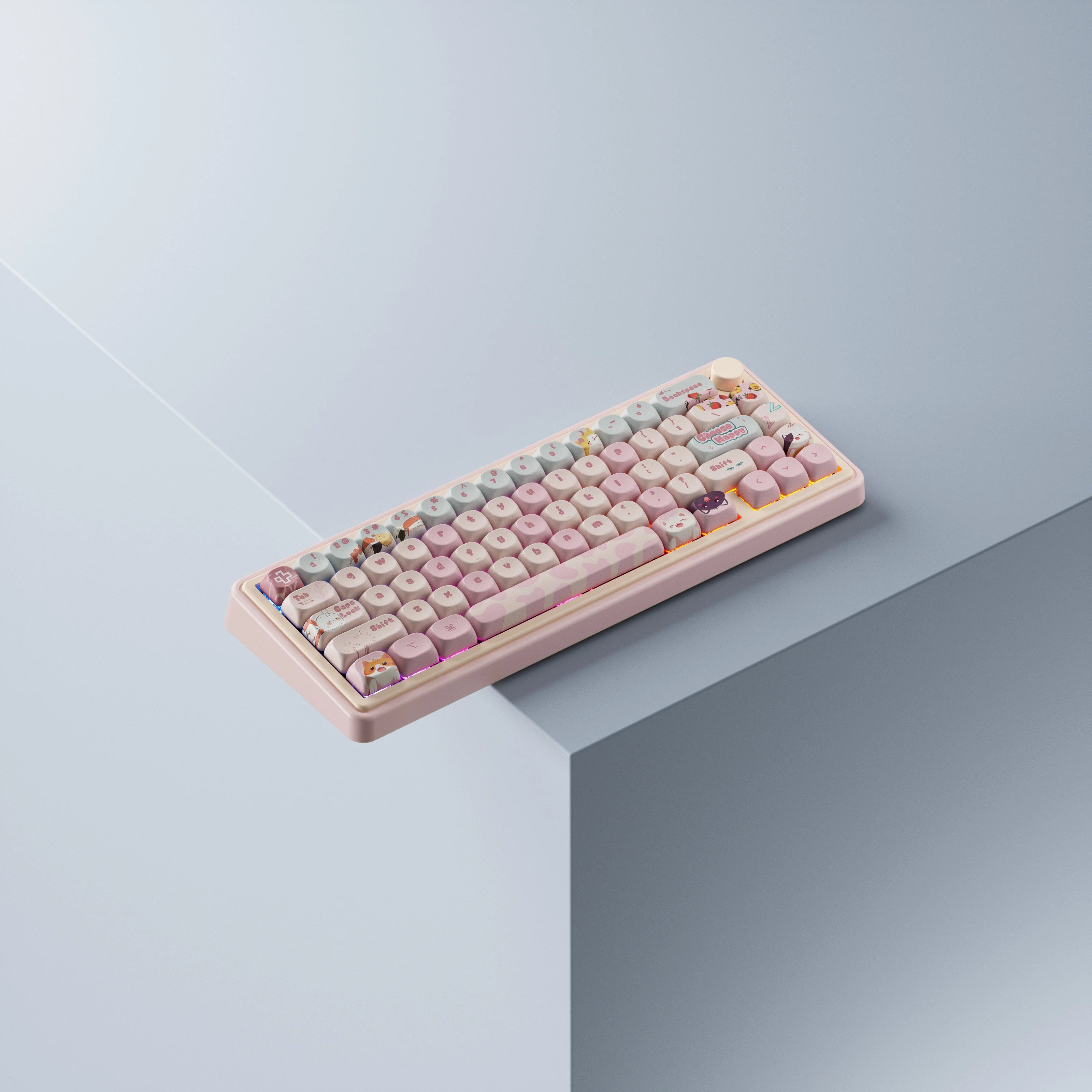 QwertyKey65 Pro Bliss Bluetooth Wireless VIA Hotswap RGB Tastatura Mecanica Gaming