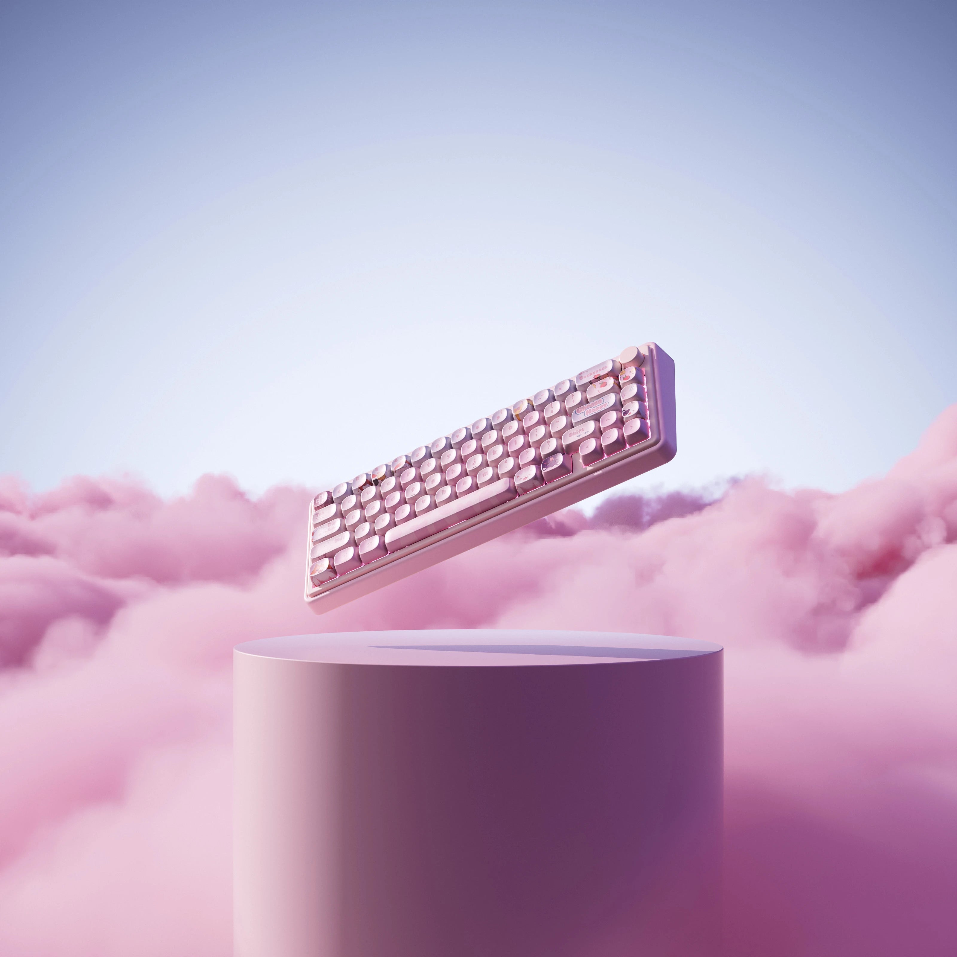 QwertyKey65 Pro Bliss Bluetooth Wireless VIA Hotswap RGB Tastatura Mecanica Gaming