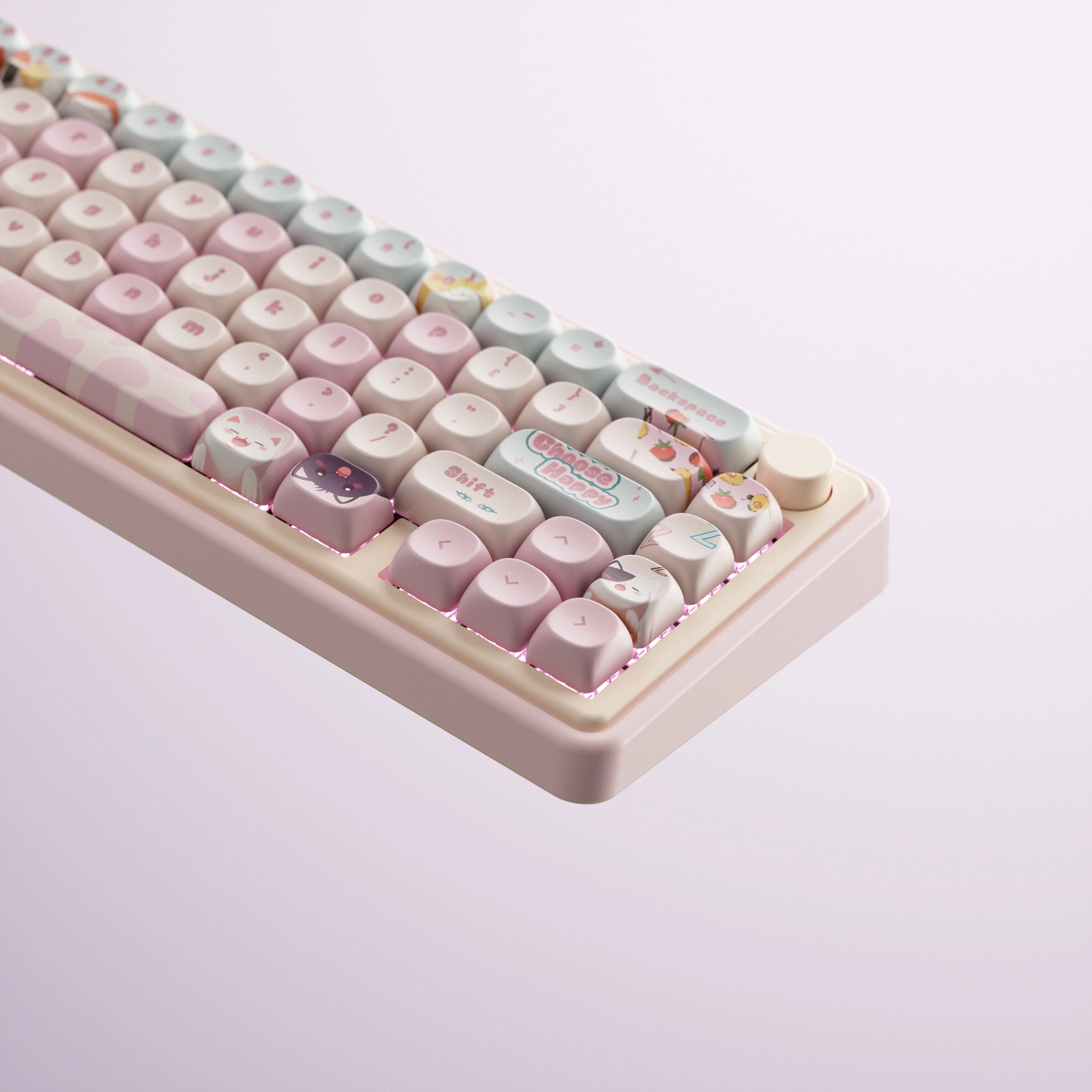 QwertyKey65 Pro Bliss Bluetooth Wireless VIA Hotswap RGB Tastatura Mecanica Gaming