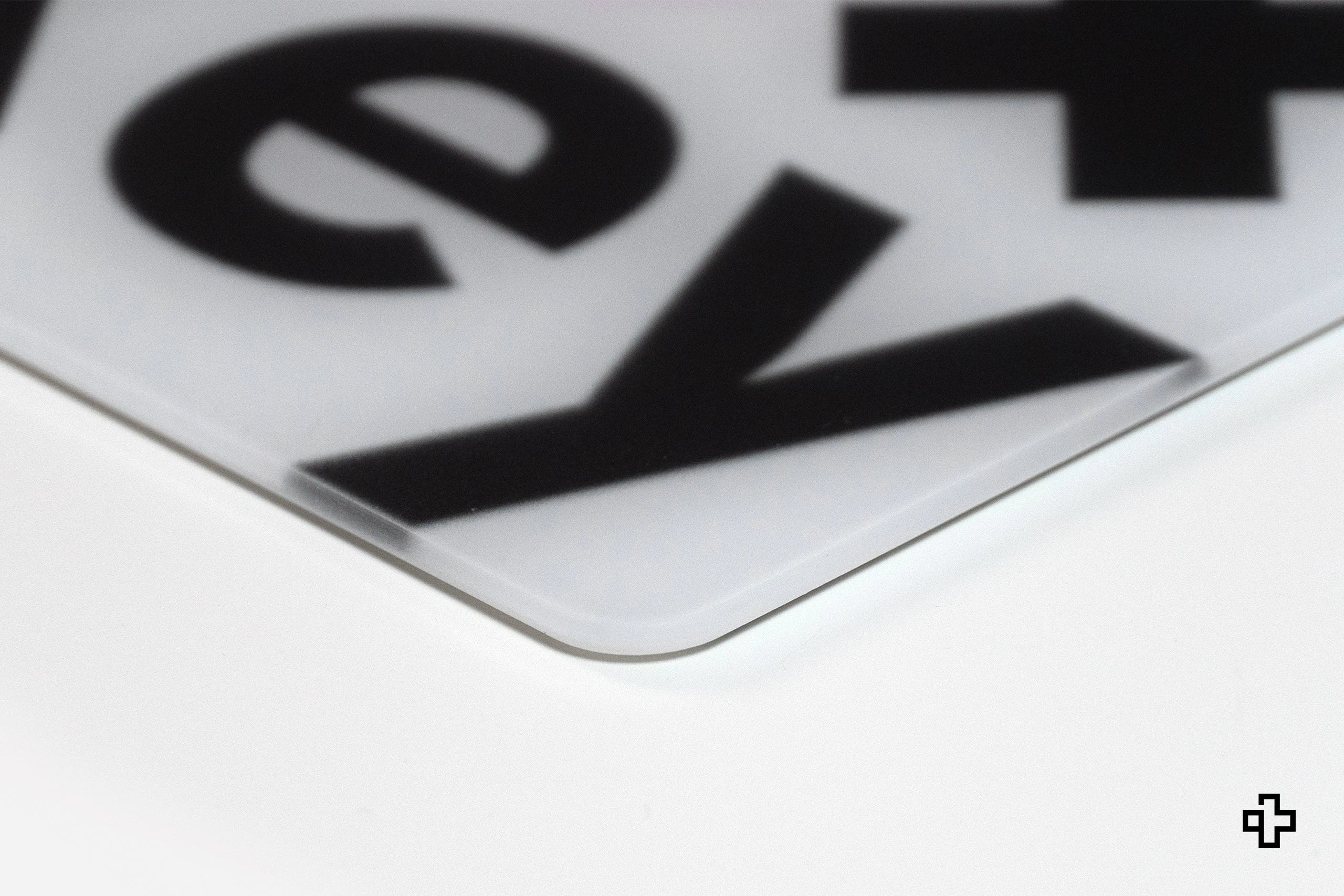 Mousepad Gaming QwertyKey Esports Glass Alb 3.2mm Anti-Slip TPU