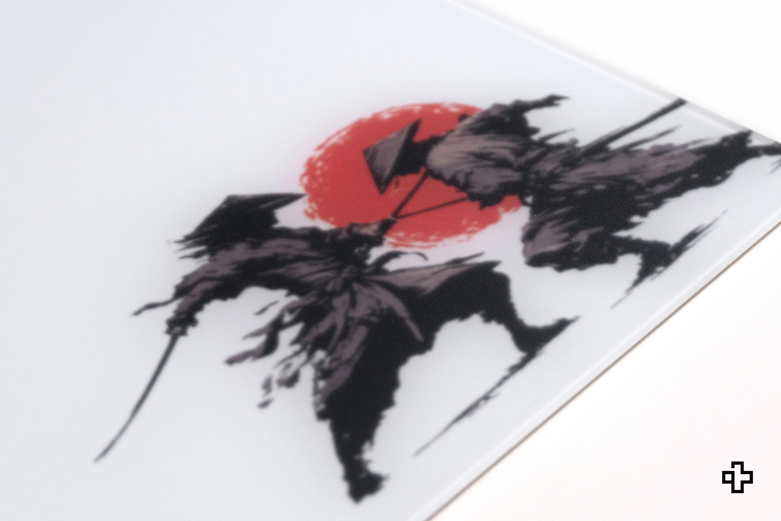 Mousepad Gaming QwertyKey Esports Glass Striker 3.2mm Anti-Slip TPU