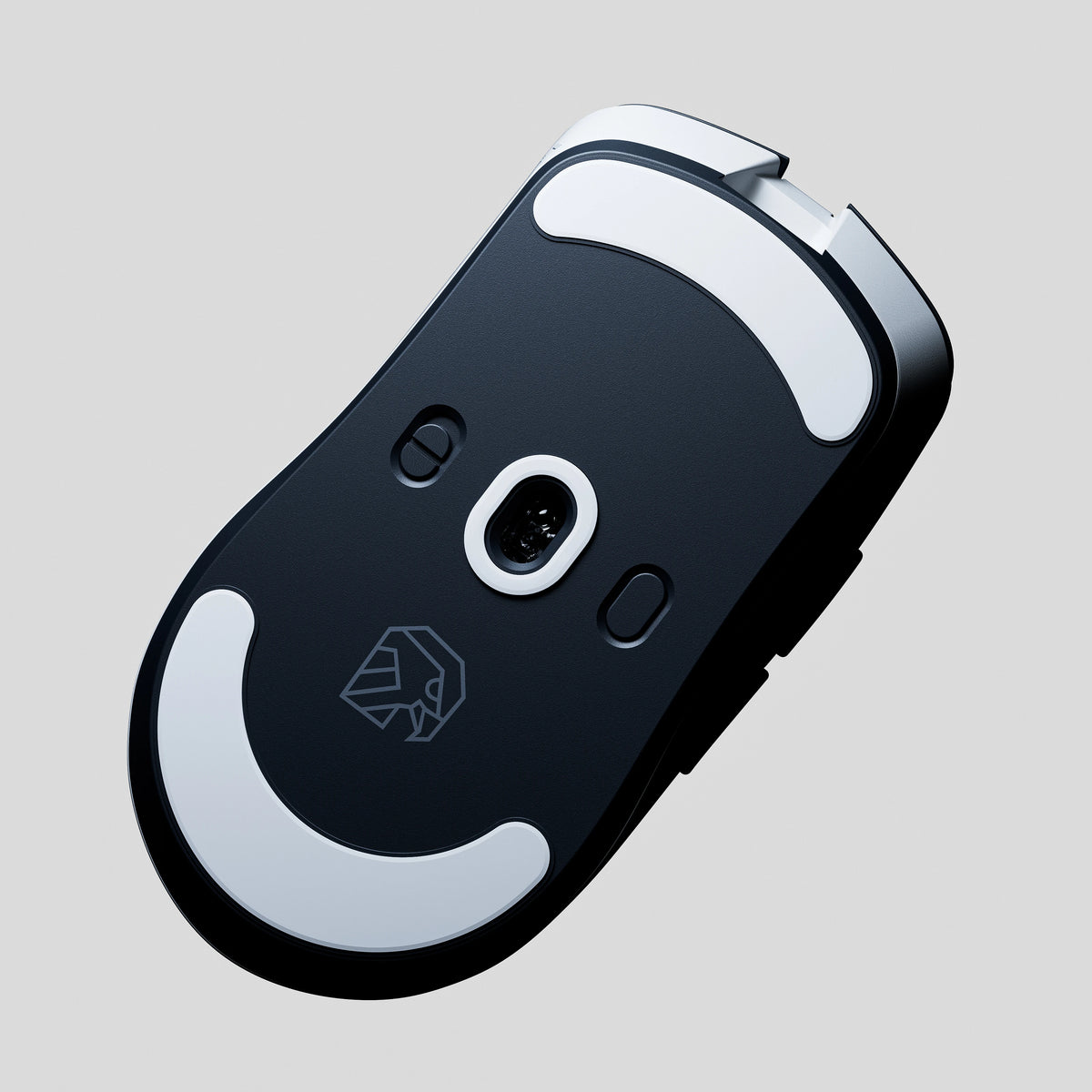 Mouse Gaming Qwertykey Falcon Pro 8K Alb - 60.000 DPI, Bluetooth Wireless Trio Mode, Pixart 3950
