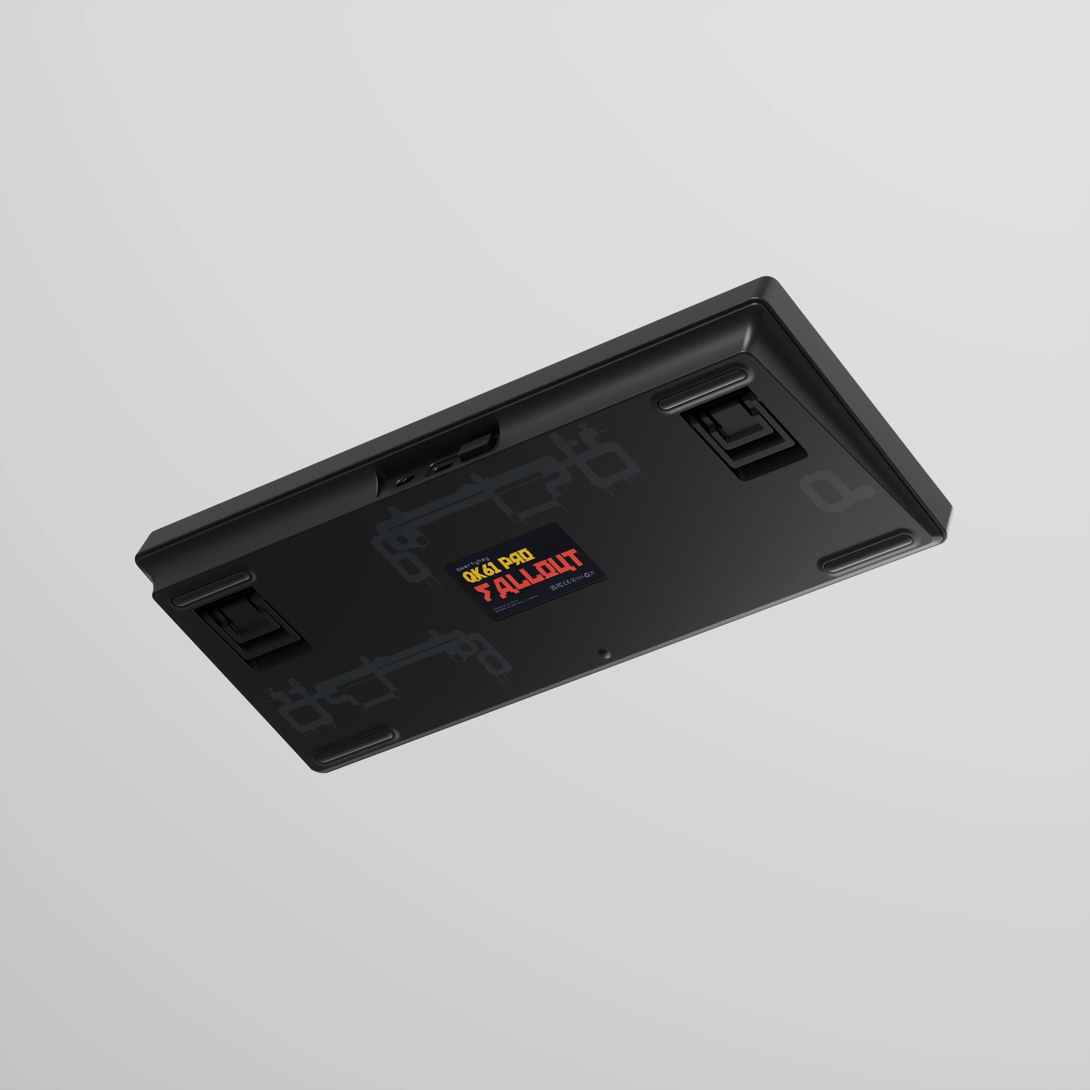 QwertyKey61 PRO Fallout Bluetooth Wireless Hotswap RGB VIA Tastatura Mecanica Gaming