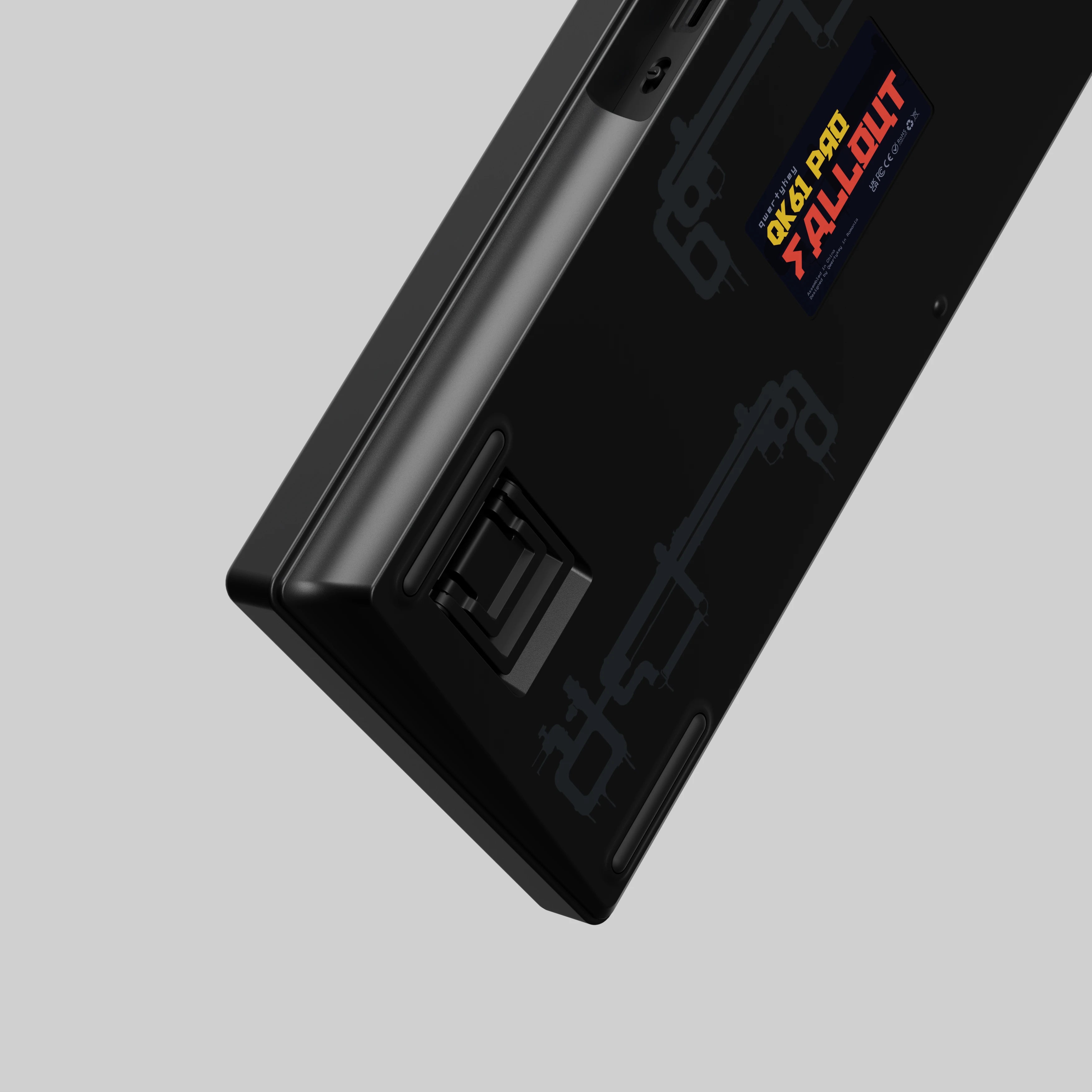 QwertyKey61 PRO Fallout Bluetooth Wireless Hotswap RGB VIA Tastatura Mecanica Gaming