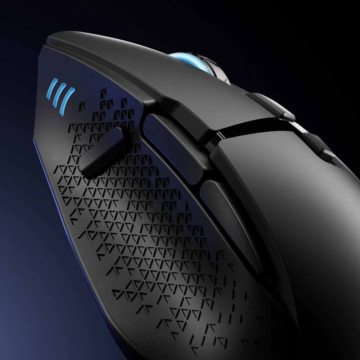 Mouse Gaming QwertyKey Forge V2 Negru - RGB, 12.000 DPI, Software