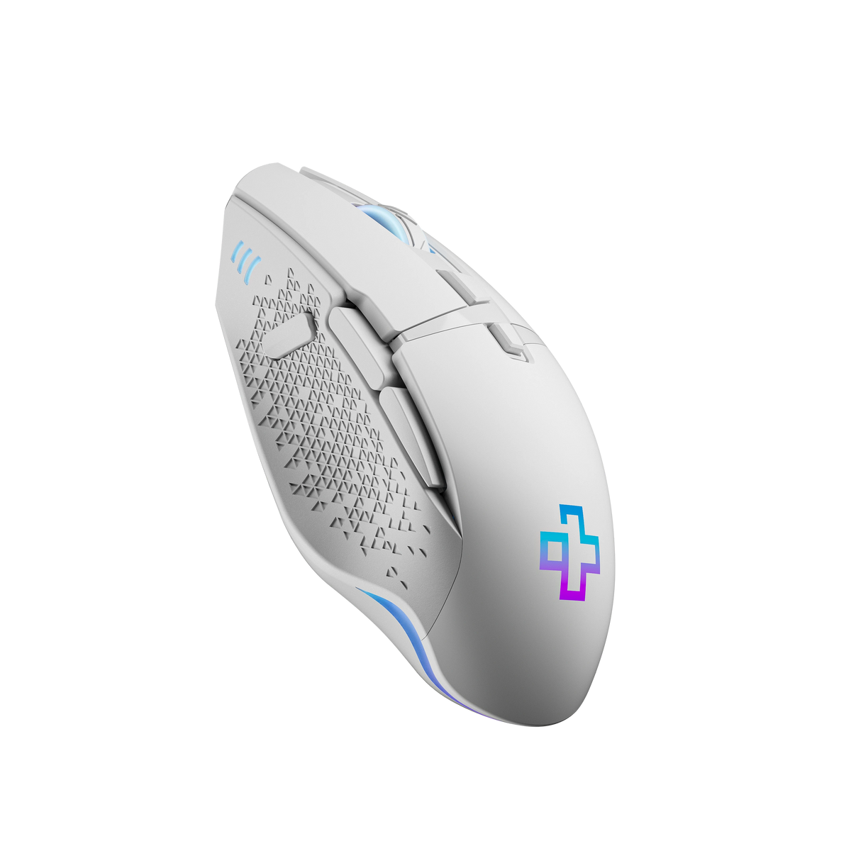Mouse Gaming QwertyKey Forge V2 Alb- RGB, 12.000 DPI, Software