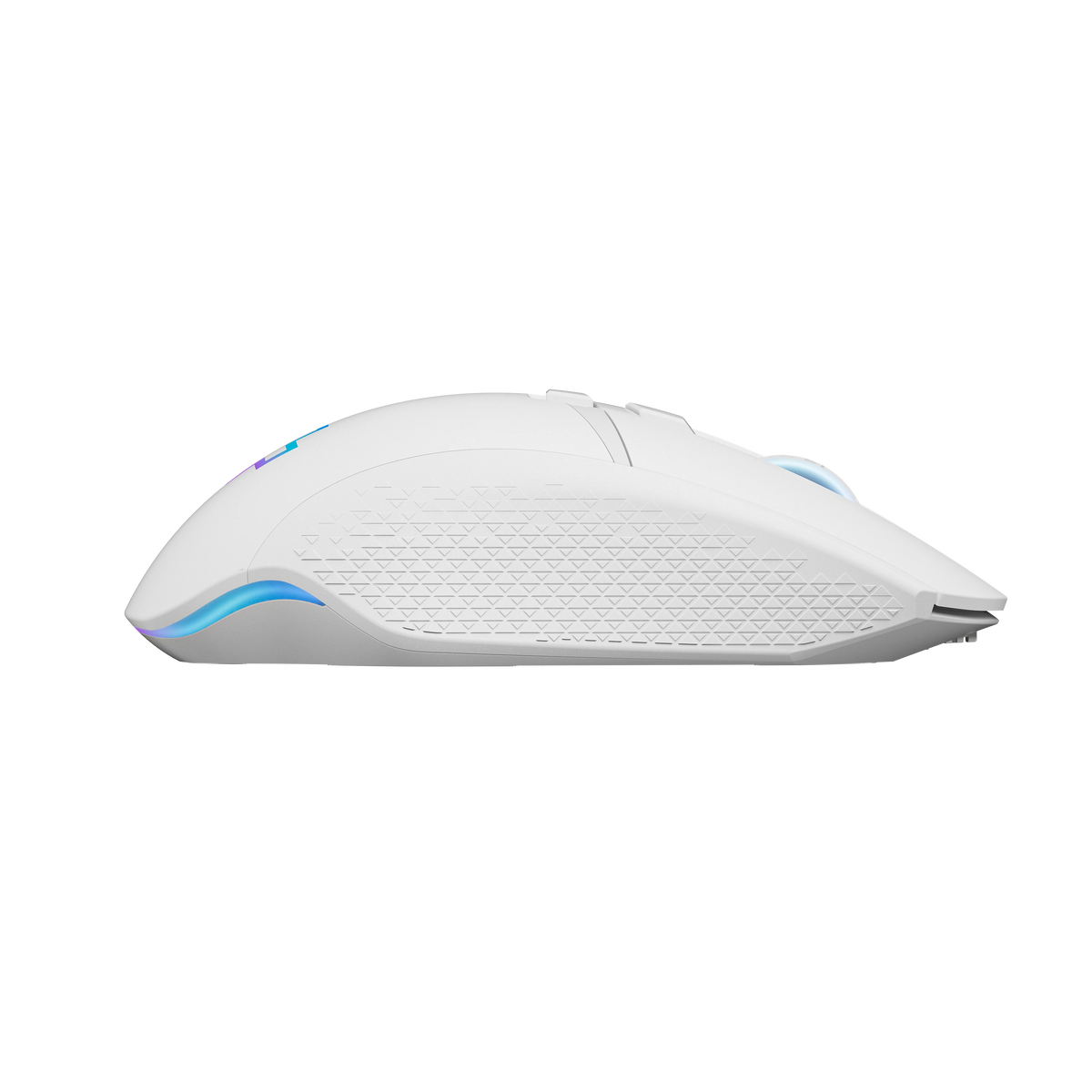 Mouse Gaming QwertyKey Forge V2 Alb- RGB, 12.000 DPI, Software