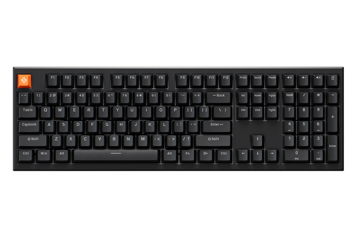 QwertyKey H100 Pro V2 Neagră – Tastatură Mecanică Gaming Wireless, Hotswap, Gasket, Full RGB