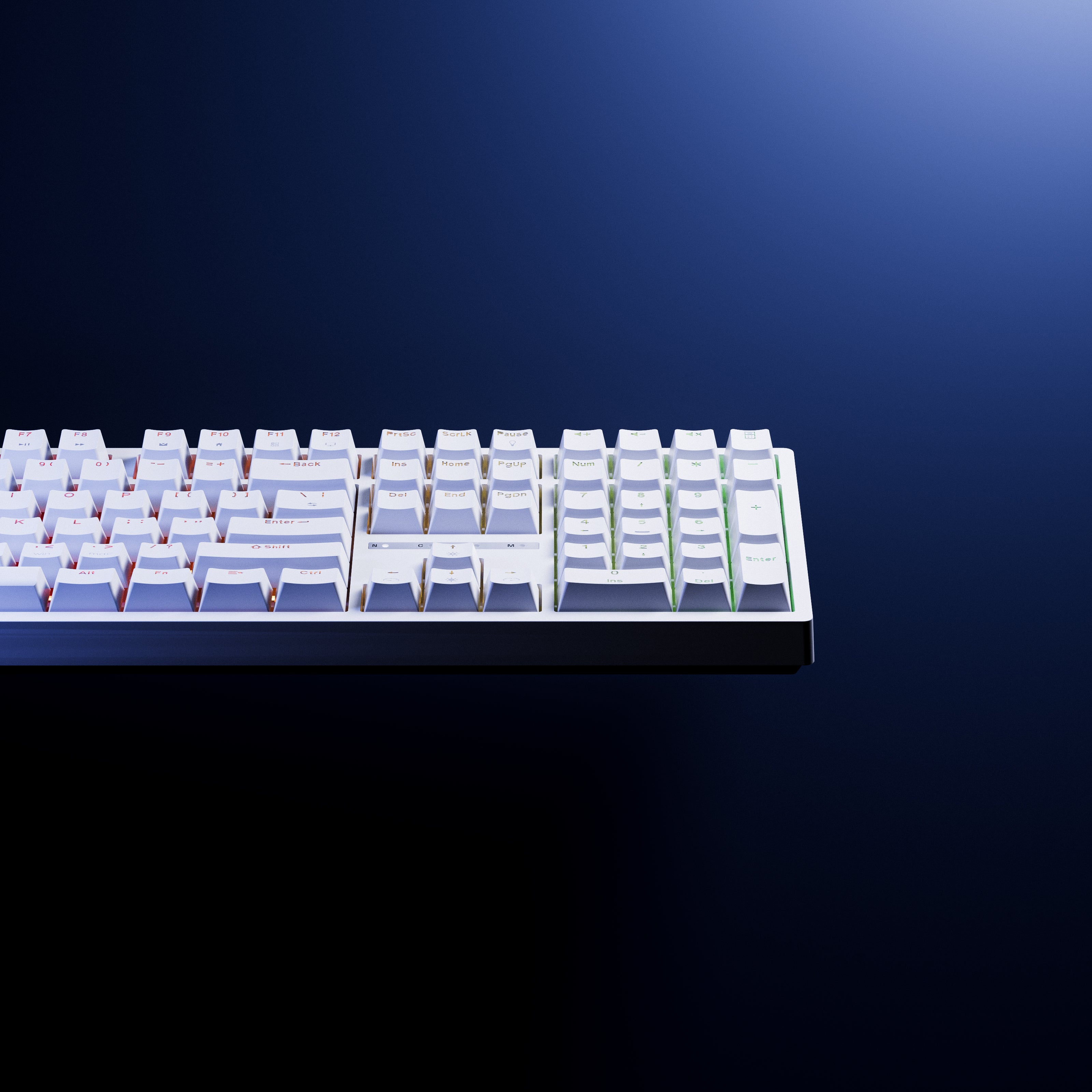 QwertyKey H100 Alba Bluetooth Wireless Hotswap RGB Tastatura Mecanica Gaming
