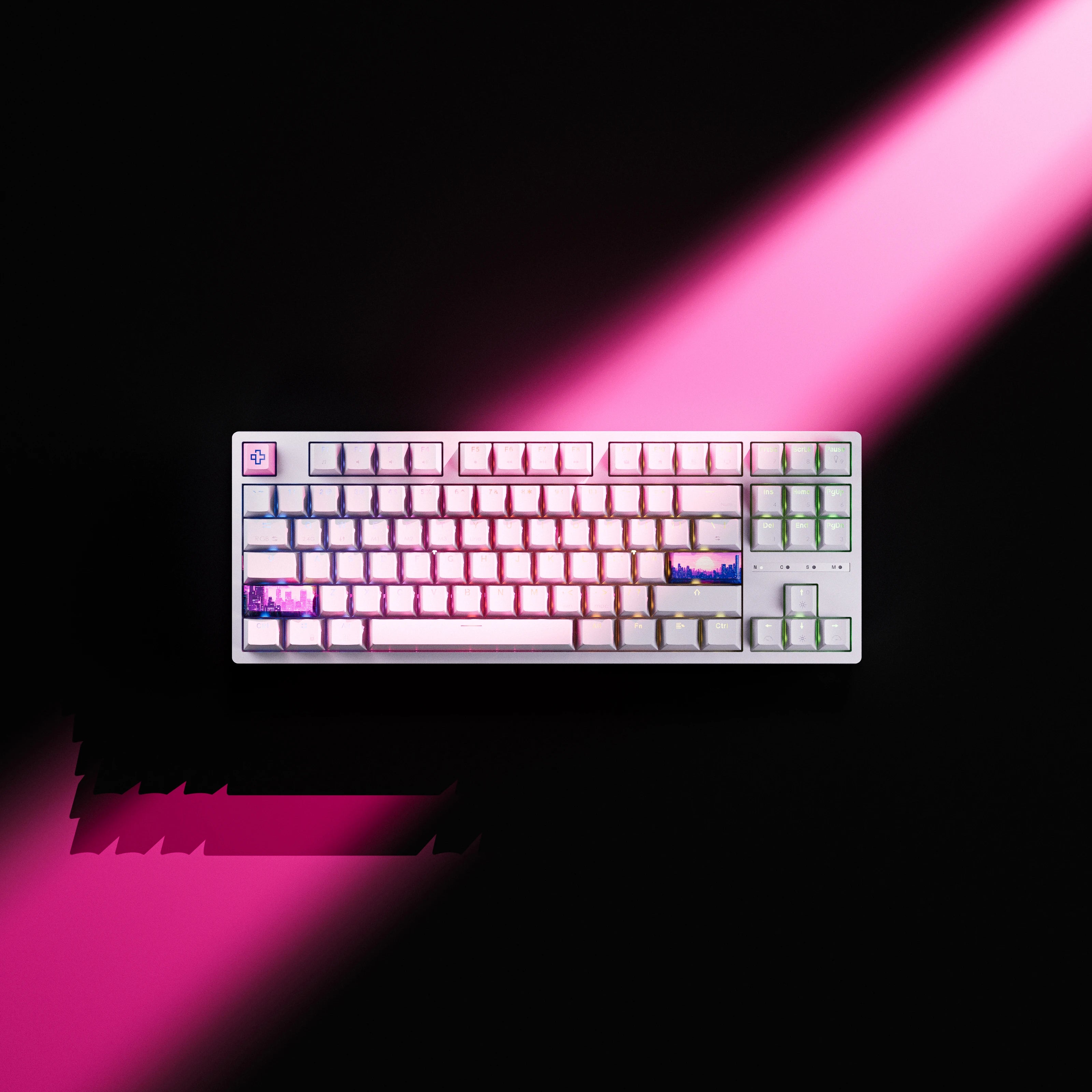QwertyKey H87 Alba Bluetooth Wireless Hotswap RGB Tastatura Mecanica Gaming