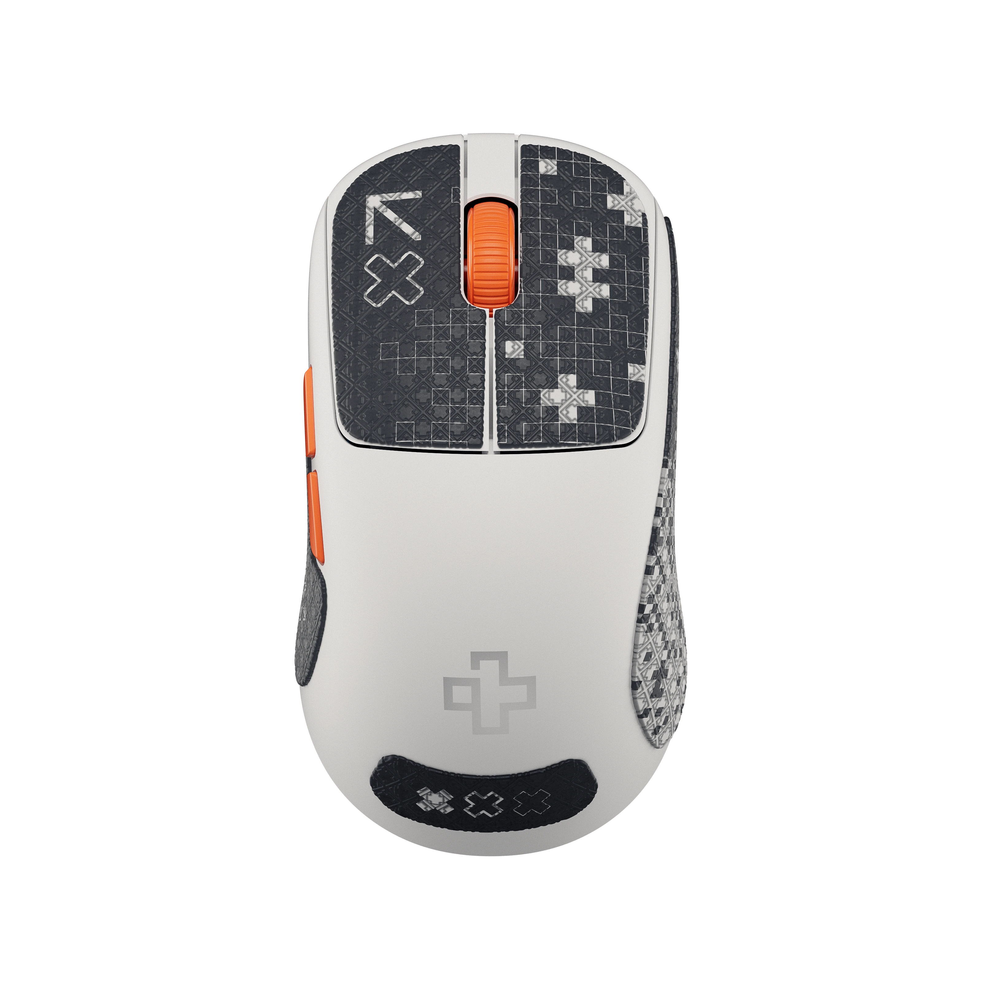 Mouse Gaming QwertyKey Falcon Alb 8K, 30.000 DPI, Bluetooth Wireless Trio Mode, Pixart 3950