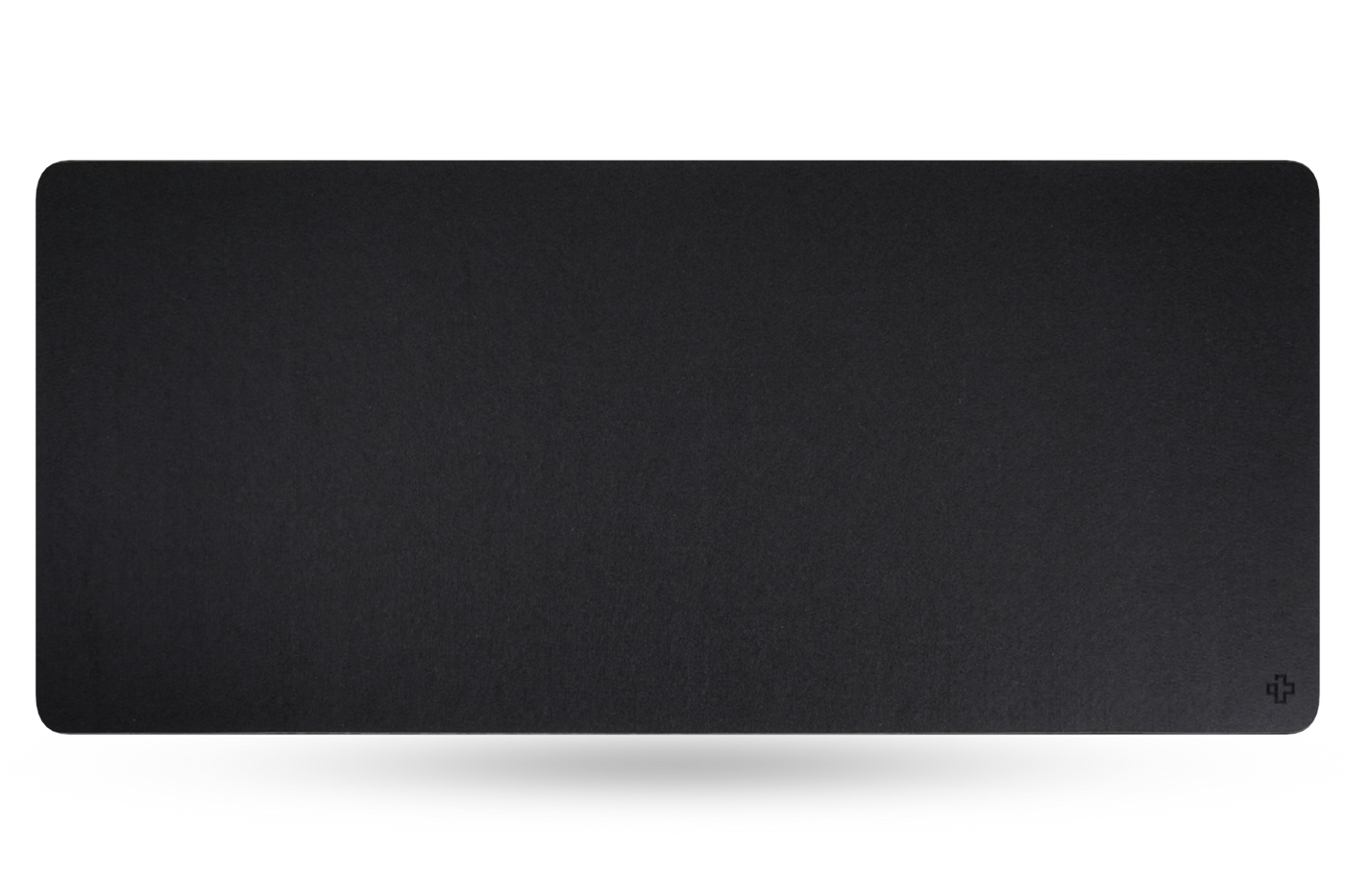 Office Desk Pad QwertyKey Felt Negru