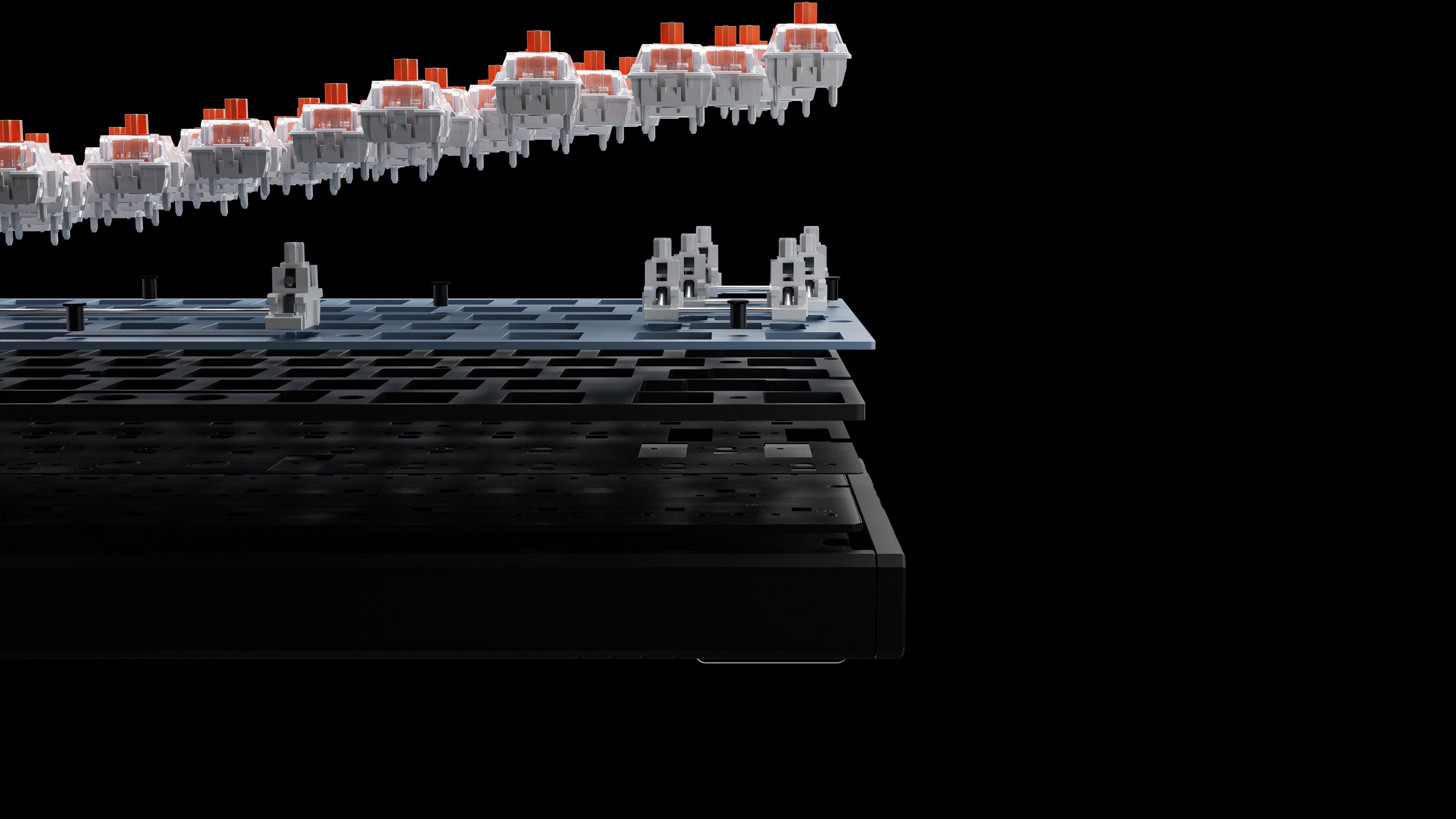 QK61 HE-AL Shadow – Hall Effect, Rapid Trigger, RGB, Snap Tap, Switch-uri Magnetice
