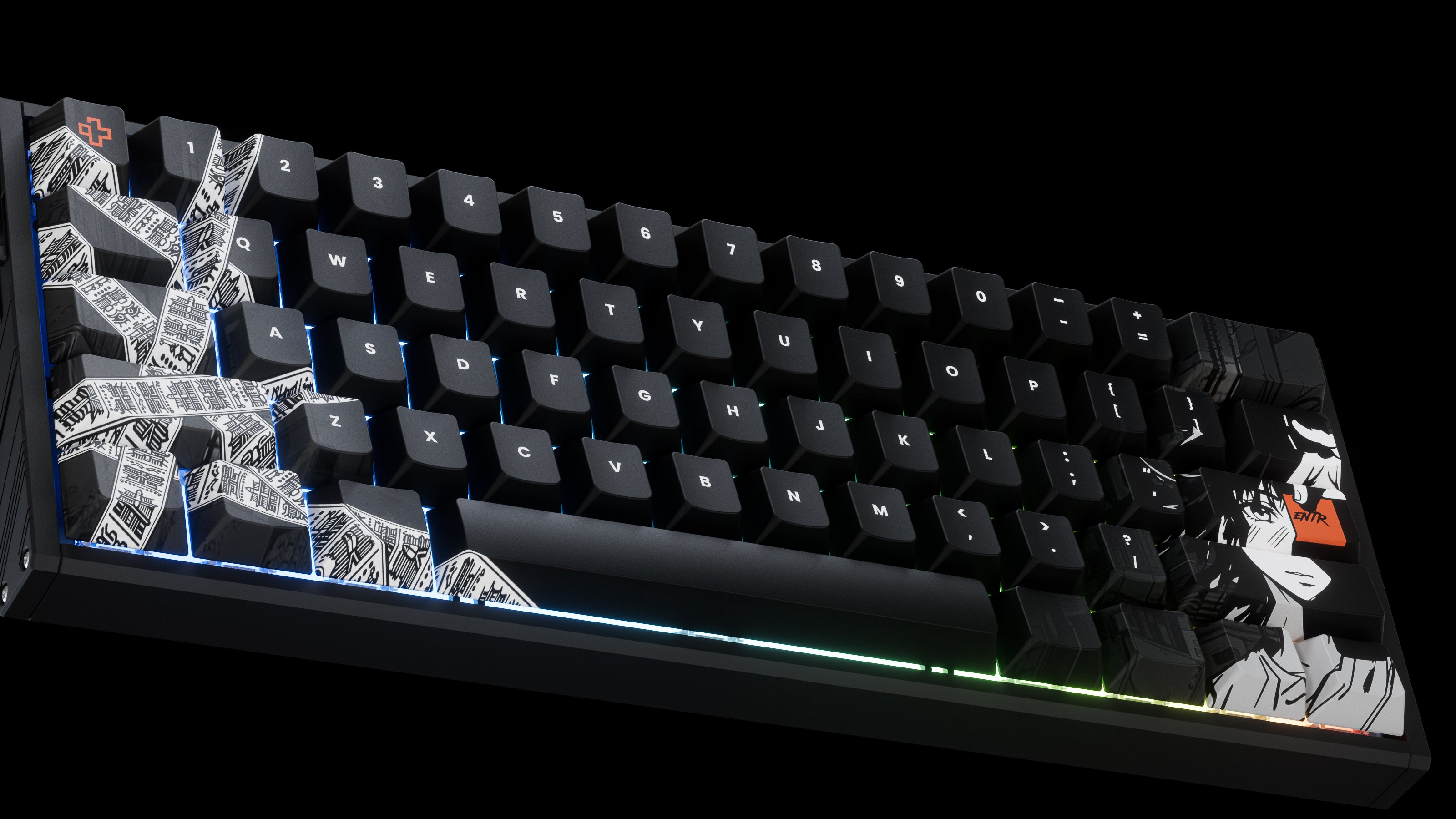 QK61 HE-AL Shadow – Hall Effect, Rapid Trigger, RGB, Snap Tap, Switch-uri Magnetice