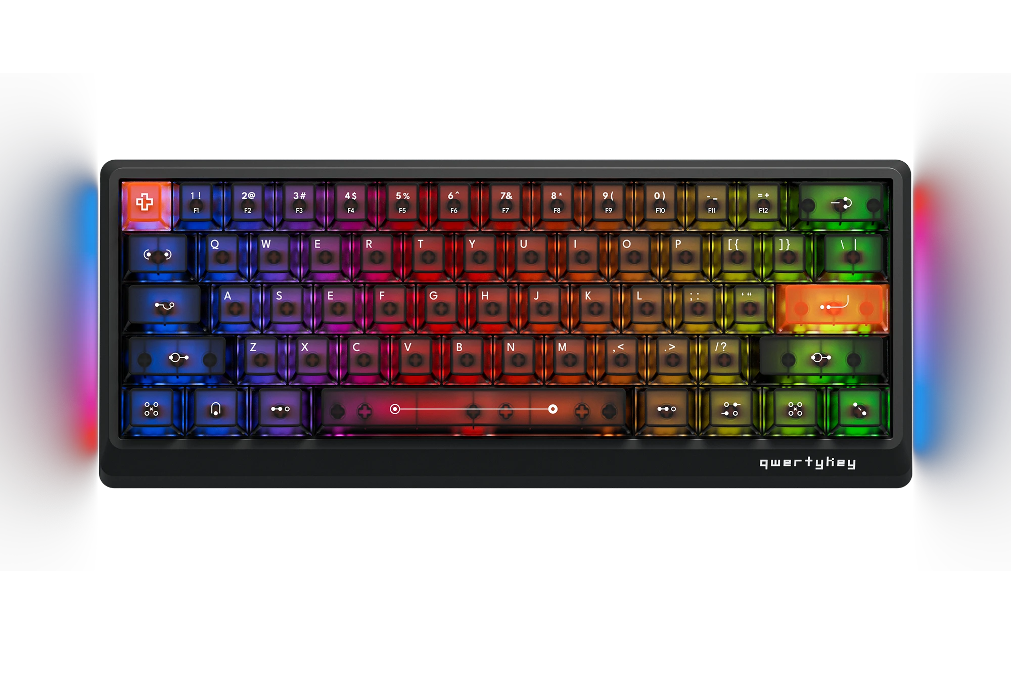 QK61 HE Phantom Neagra – Tastatura Mecanica Gaming Hall Effect, Rapid Trigger, RGB, Switch-uri Magnetice, Snap Tap