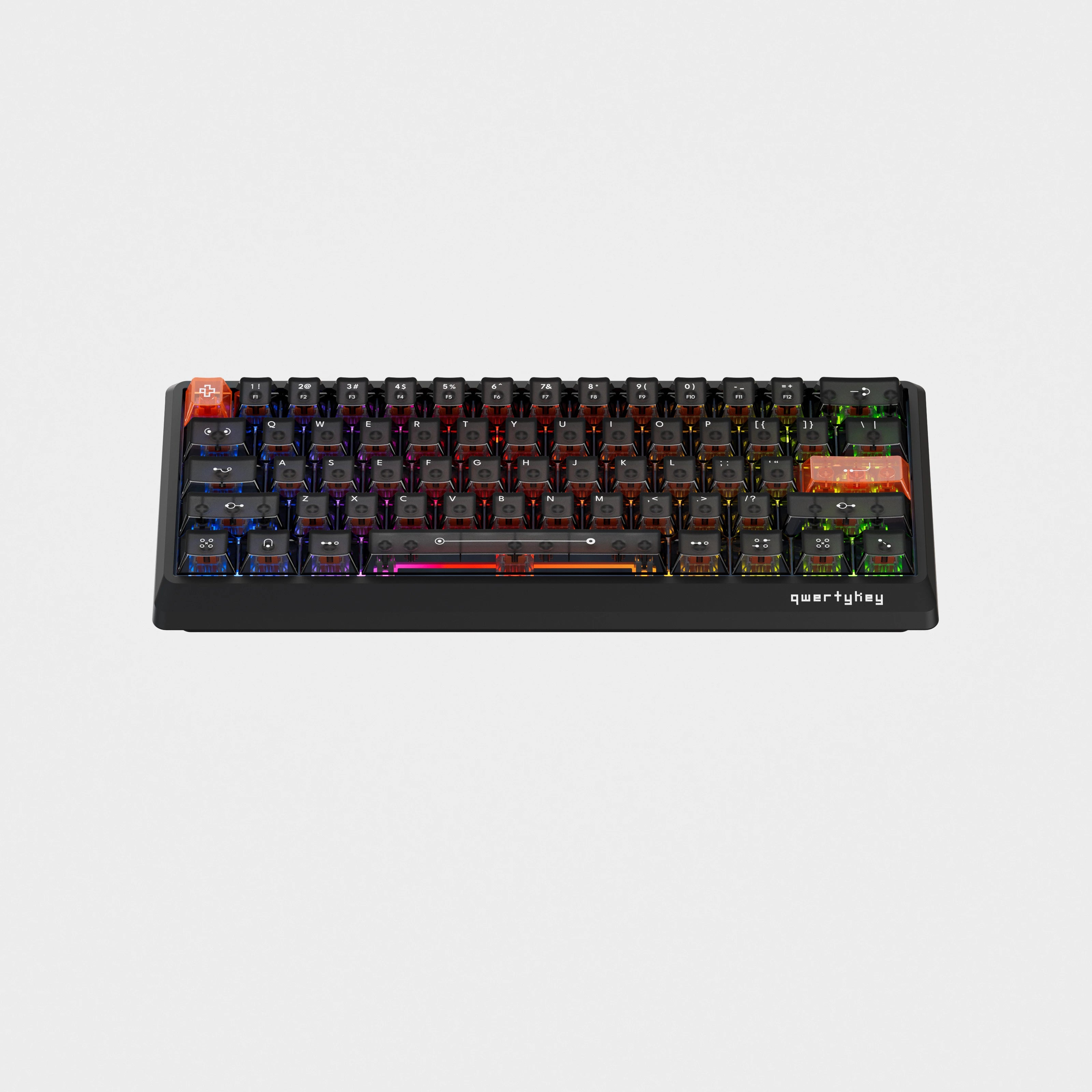 QK61 HE Phantom Neagra – Tastatura Mecanica Gaming Hall Effect, Rapid Trigger, RGB, Switch-uri Magnetice, Snap Tap