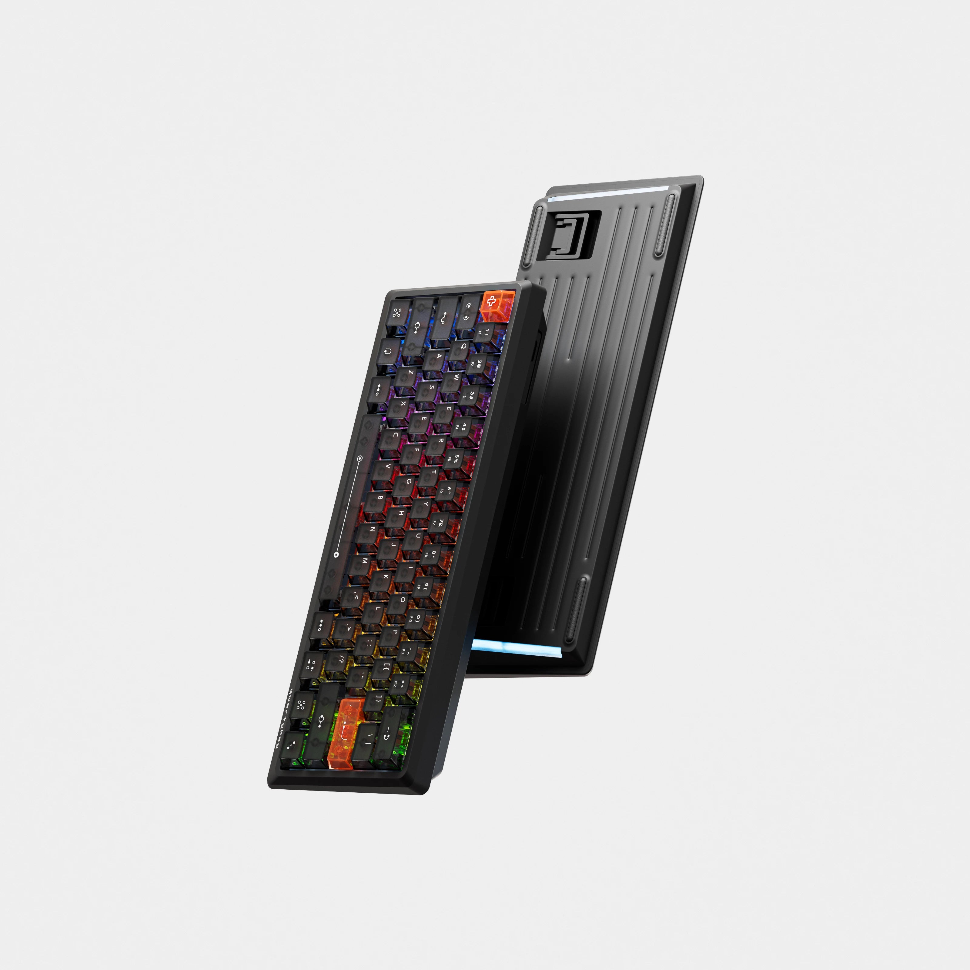 QK61 HE Phantom Neagra – Tastatura Mecanica Gaming Hall Effect, Rapid Trigger, RGB, Switch-uri Magnetice, Snap Tap