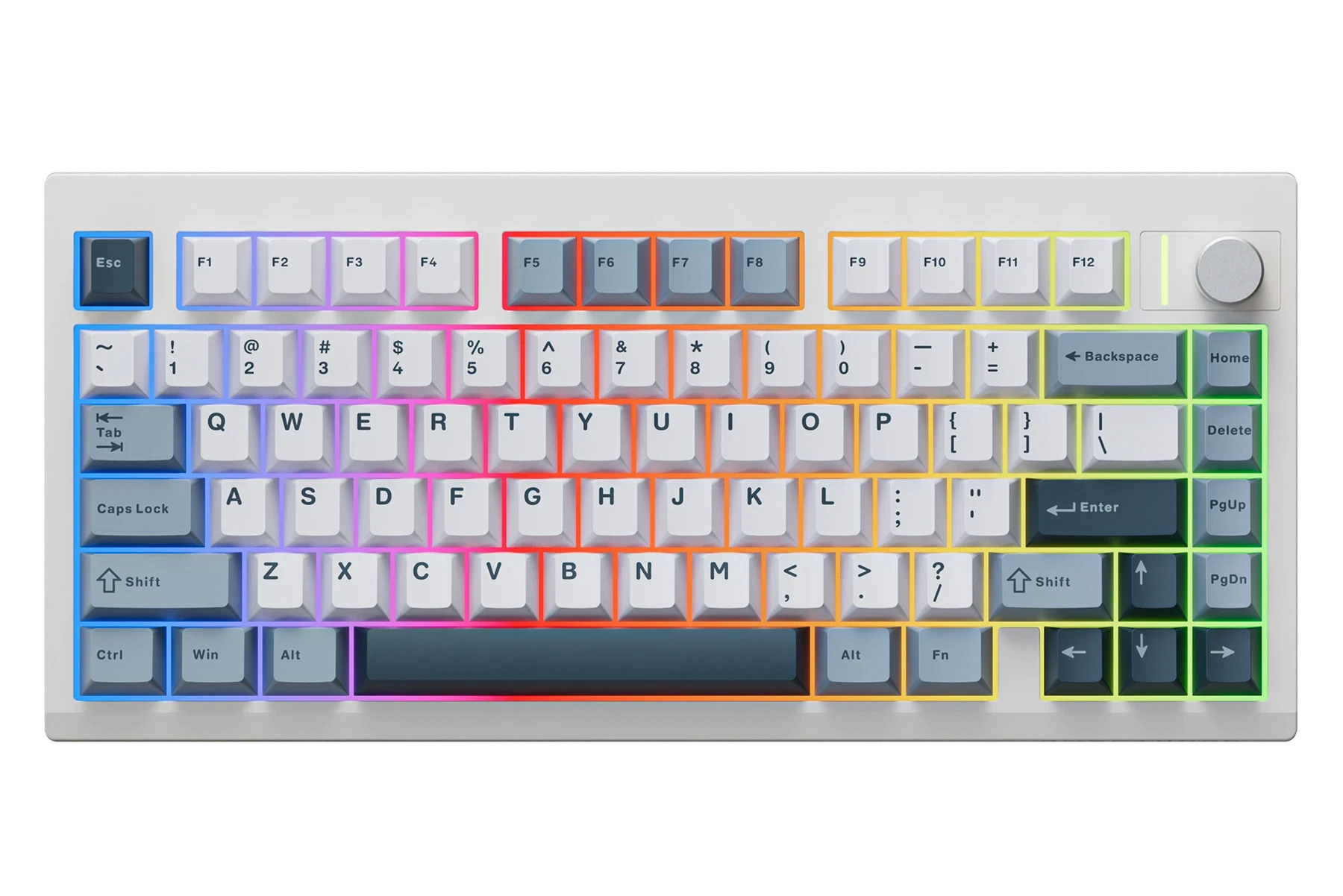 VALKEE 2 シルバー QwertyKey75 Pro V2 Alba Bluetooth Wireless Hotswap RGB Web Software Ga