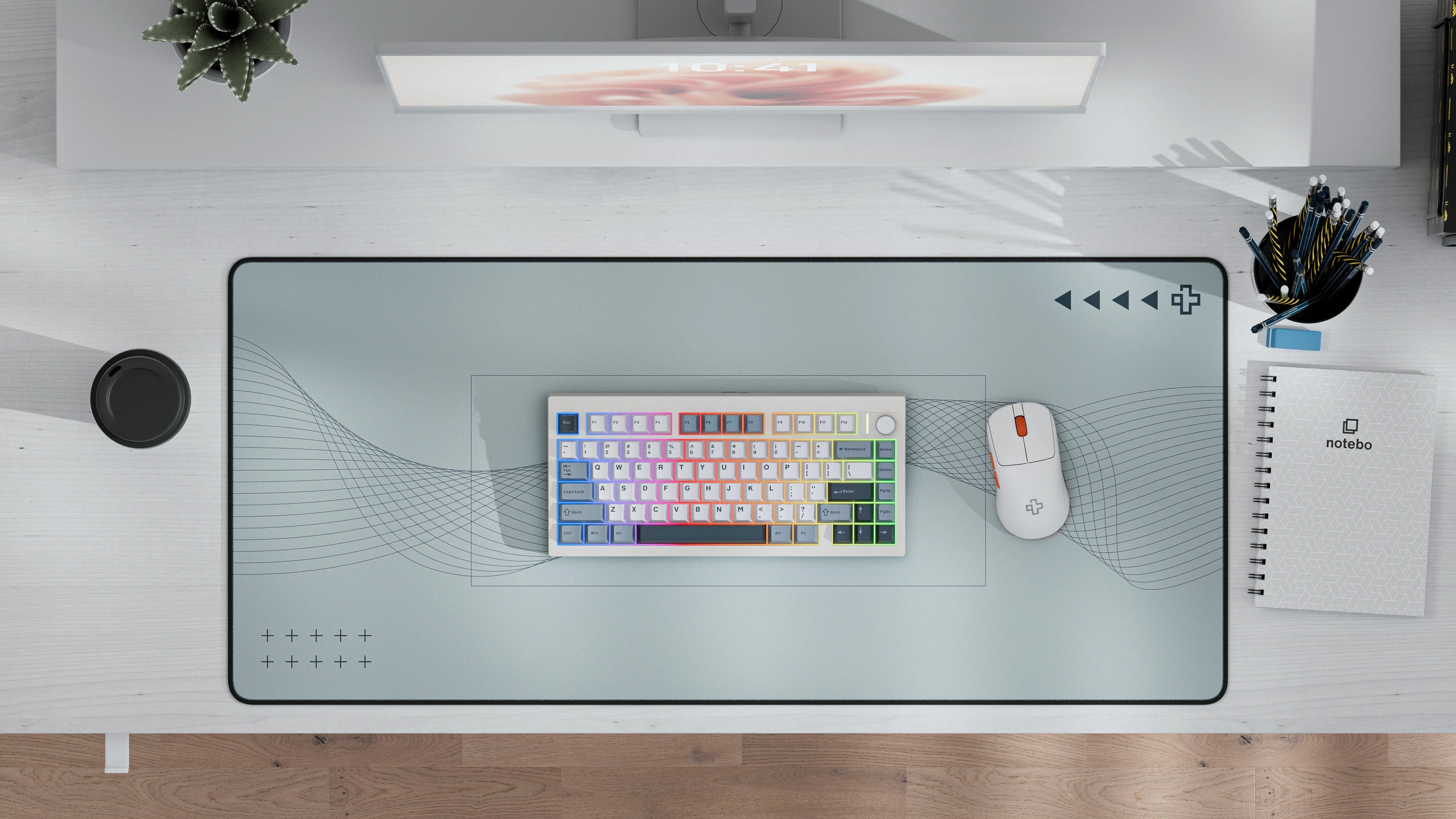 QwertyKey75 Pro V2 Alba Bluetooth Wireless Hotswap RGB Web Software Gasket Mounted Tastatura Mecanica Gaming