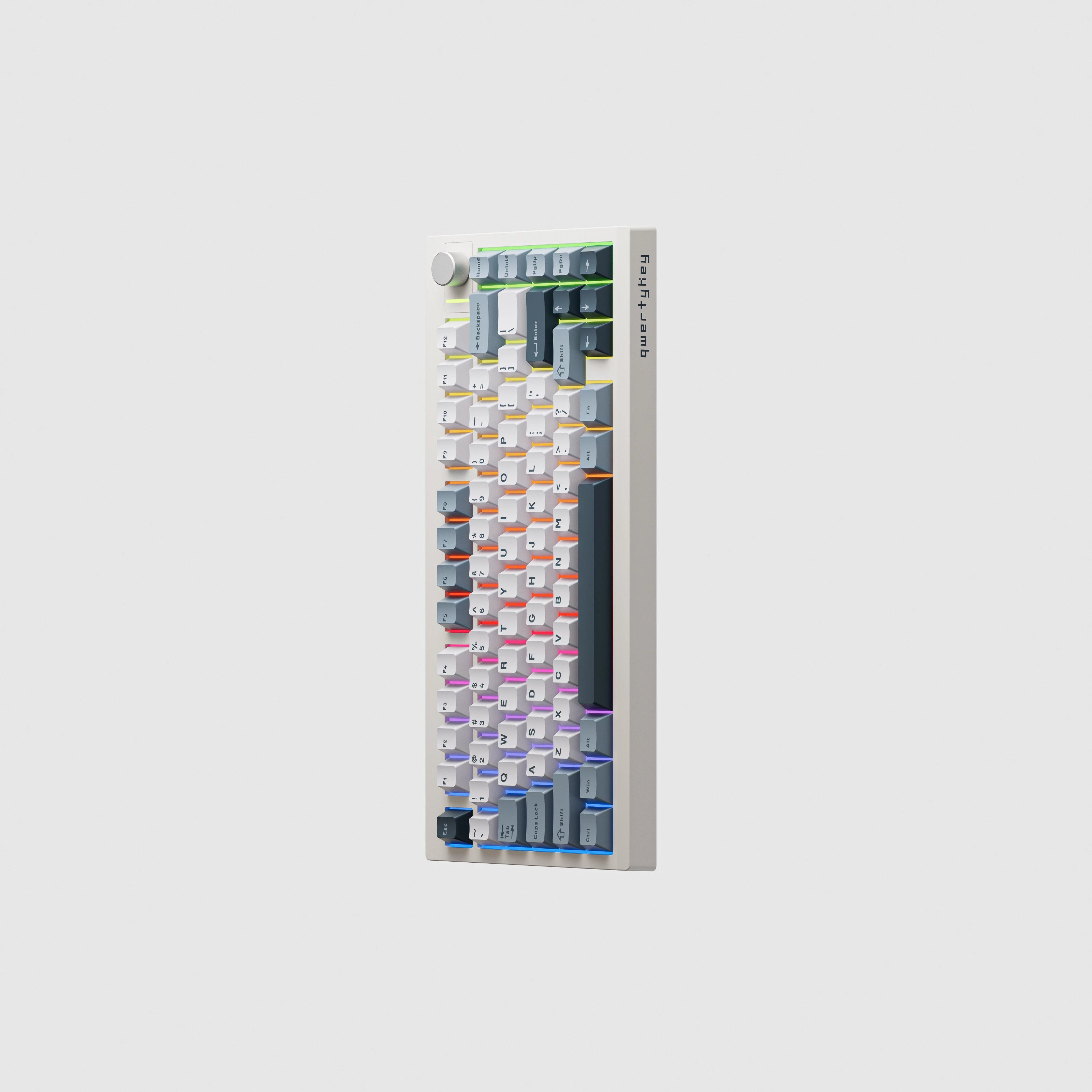 QwertyKey75 Pro V2 Alba Bluetooth Wireless Hotswap RGB Web Software Gasket Mounted Tastatura Mecanica Gaming