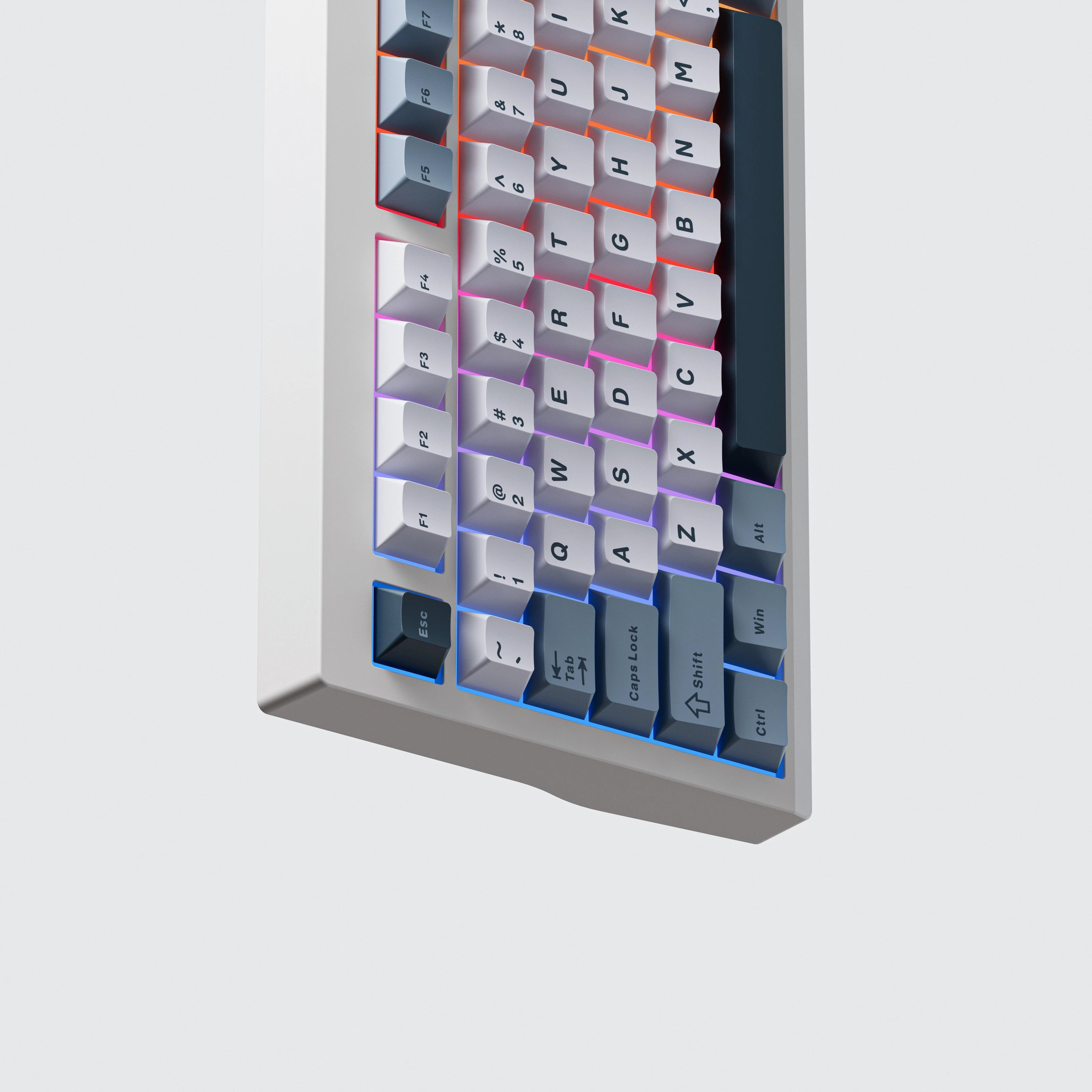 QwertyKey75 Pro V2 Alba Bluetooth Wireless Hotswap RGB Web Software Gasket Mounted Tastatura Mecanica Gaming