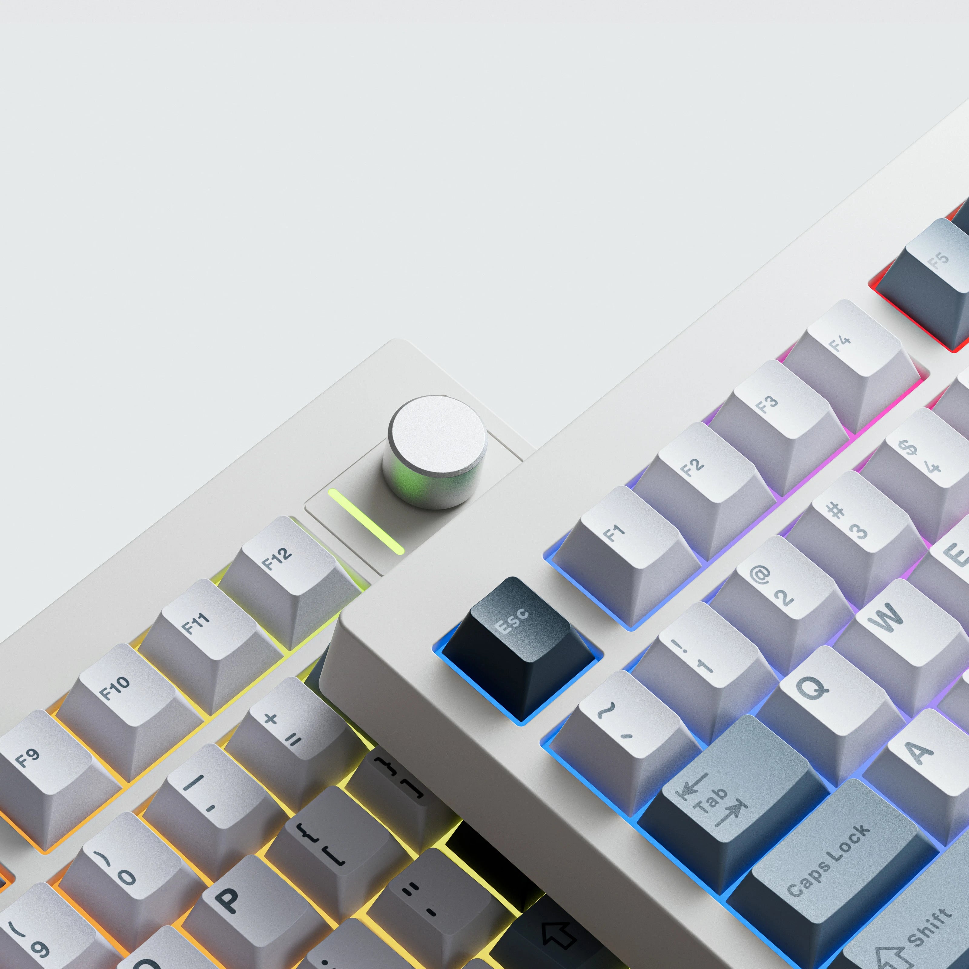 QwertyKey75 Pro V2 Alba Bluetooth Wireless Hotswap RGB Web Software Gasket Mounted Tastatura Mecanica Gaming