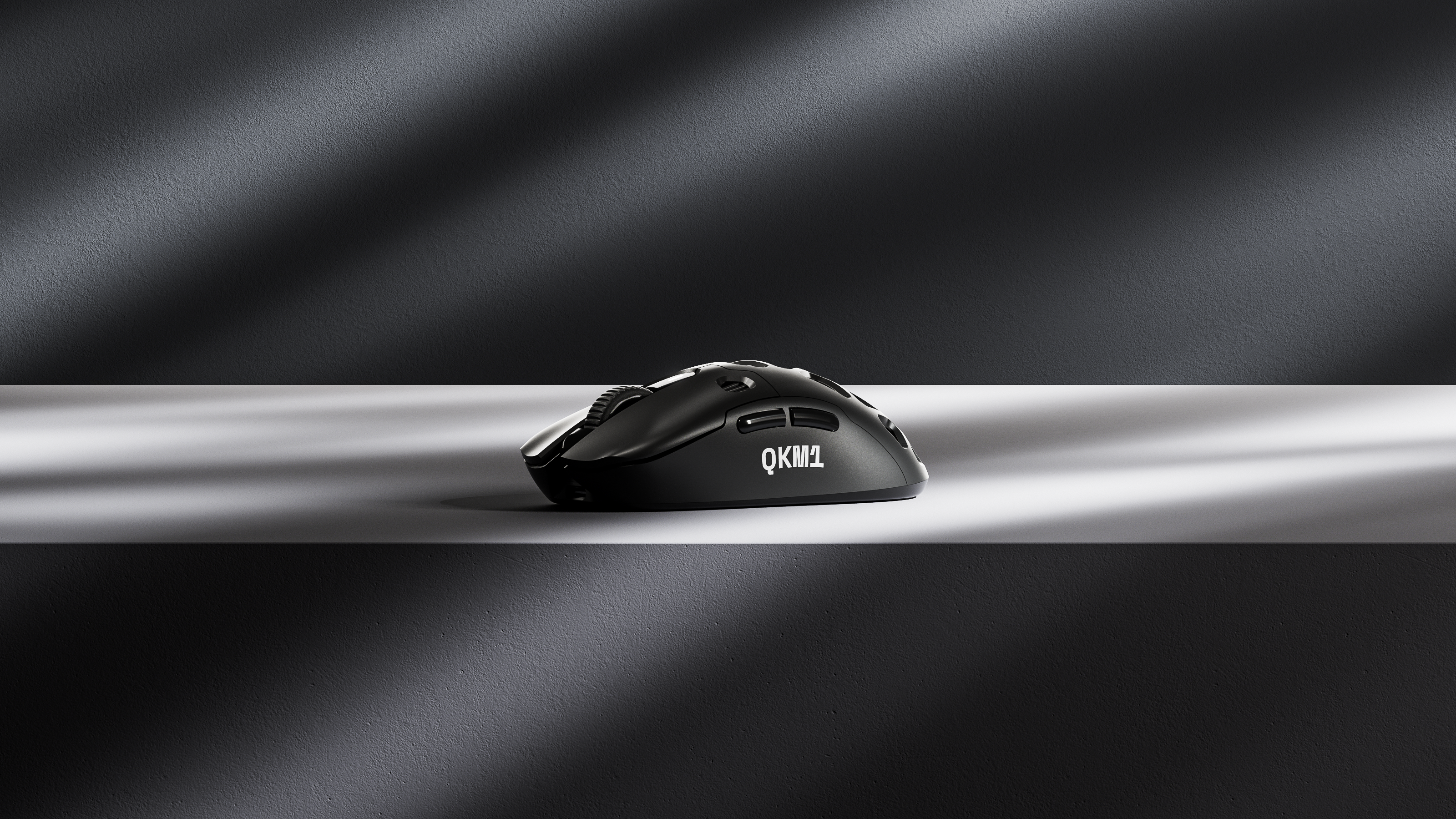 Mouse QwertyKey QKM1 Wireless Bluetooth Charging Dock Negru