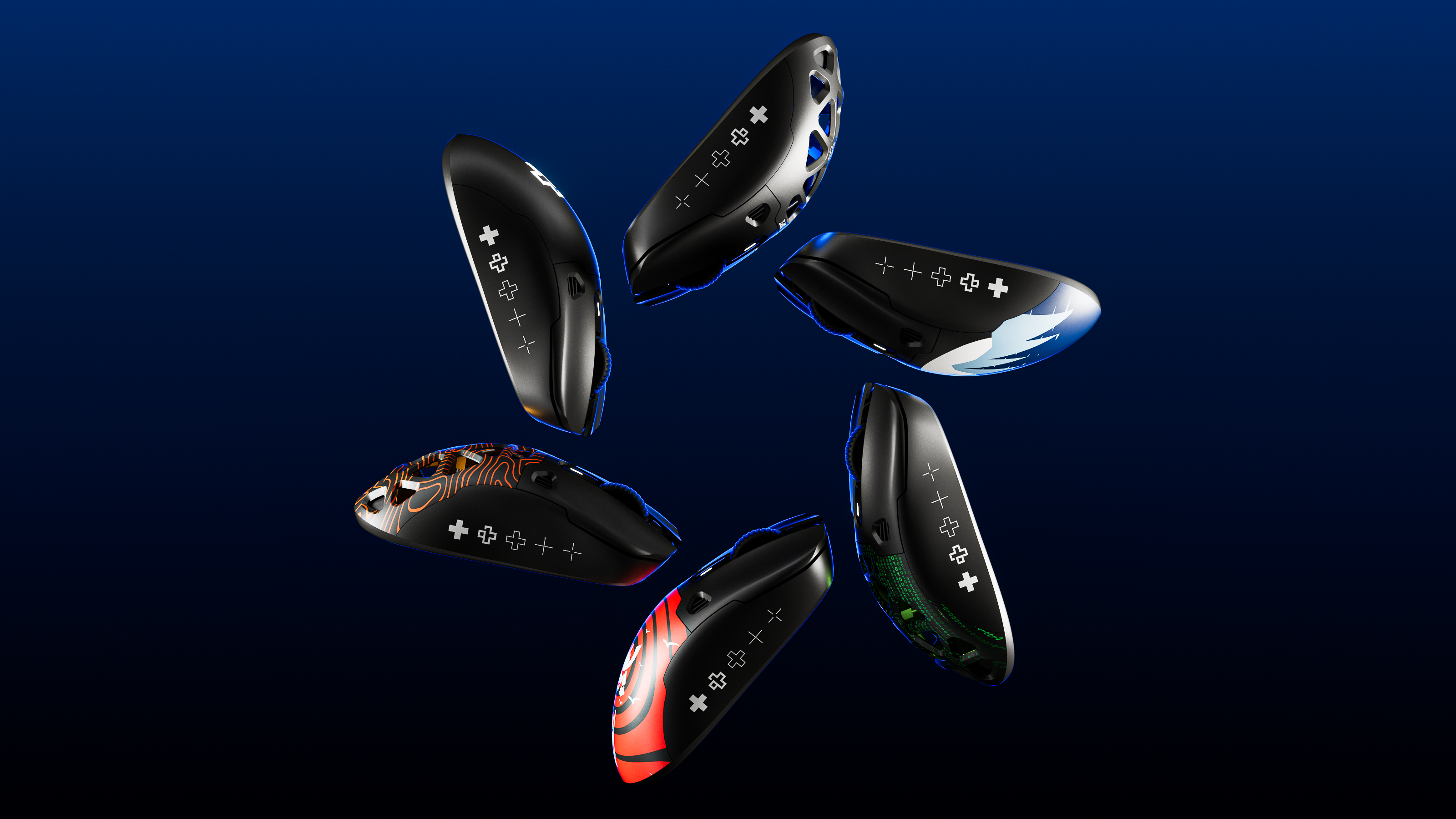 Mouse QwertyKey QKM1 Wireless Bluetooth Charging Dock Negru