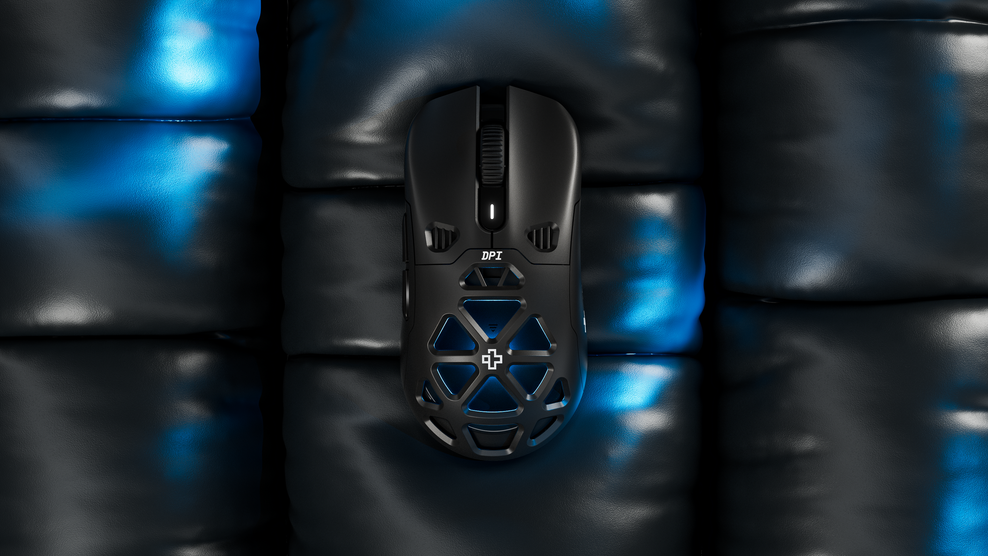 Mouse QwertyKey QKM1 Wireless Bluetooth Charging Dock Negru