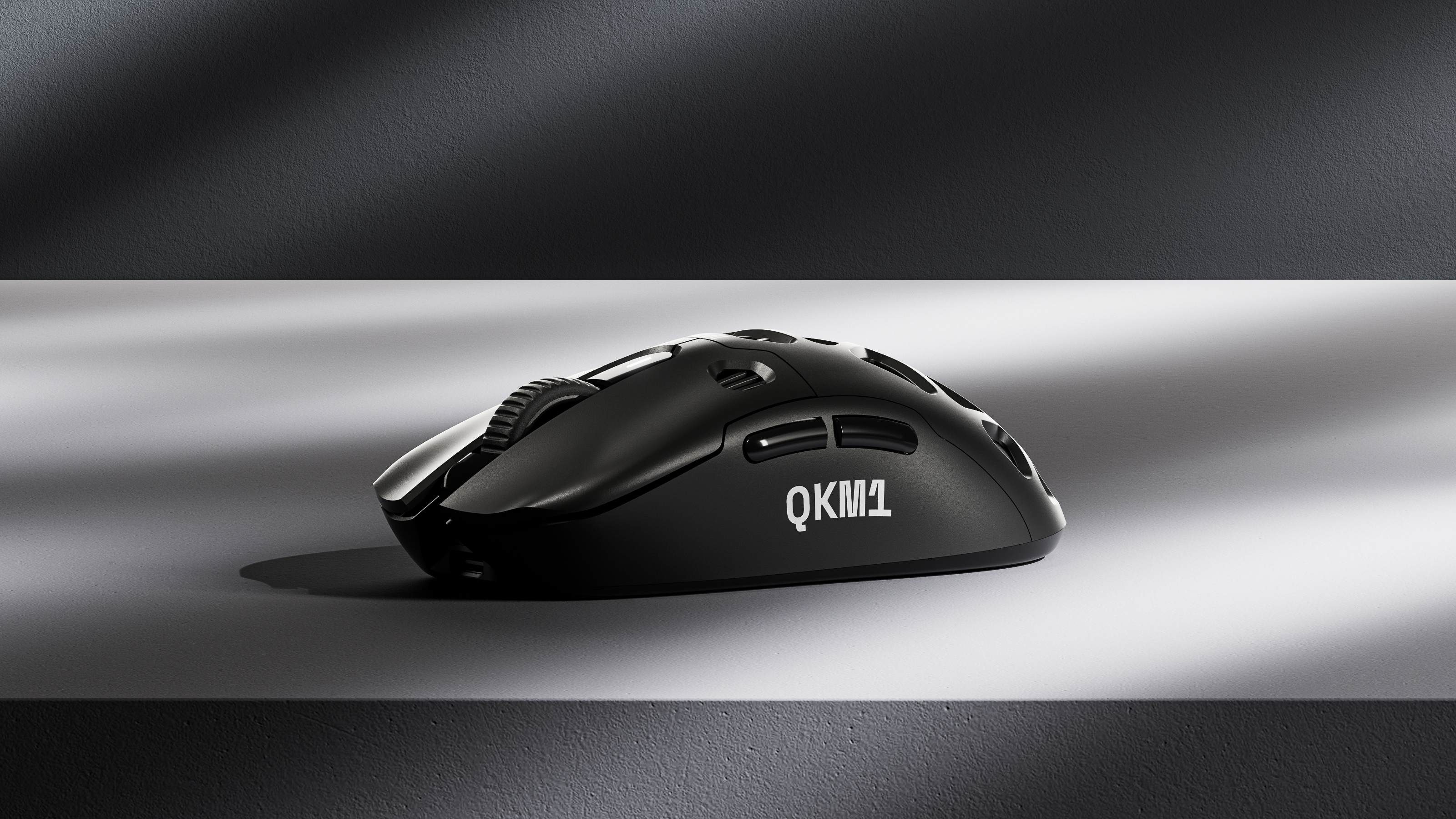 Mouse QwertyKey QKM1 Wireless Bluetooth Charging Dock Negru