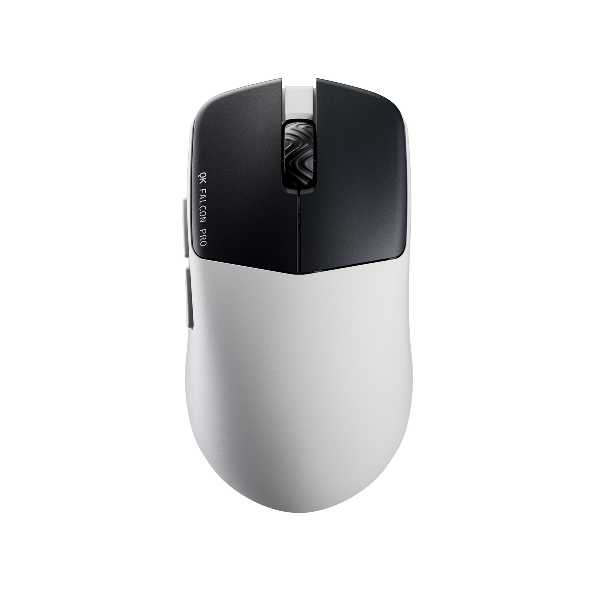 Mouse Gaming Qwertykey Falcon Pro 8K Alb - 60.000 DPI, Bluetooth Wireless Trio Mode, Pixart 3950