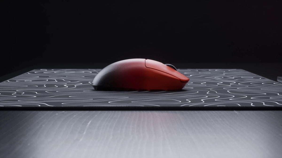 Mouse Gaming Qwertykey NOVA Negru - Wireless Bluetooth Trio Mode, Charging Dock