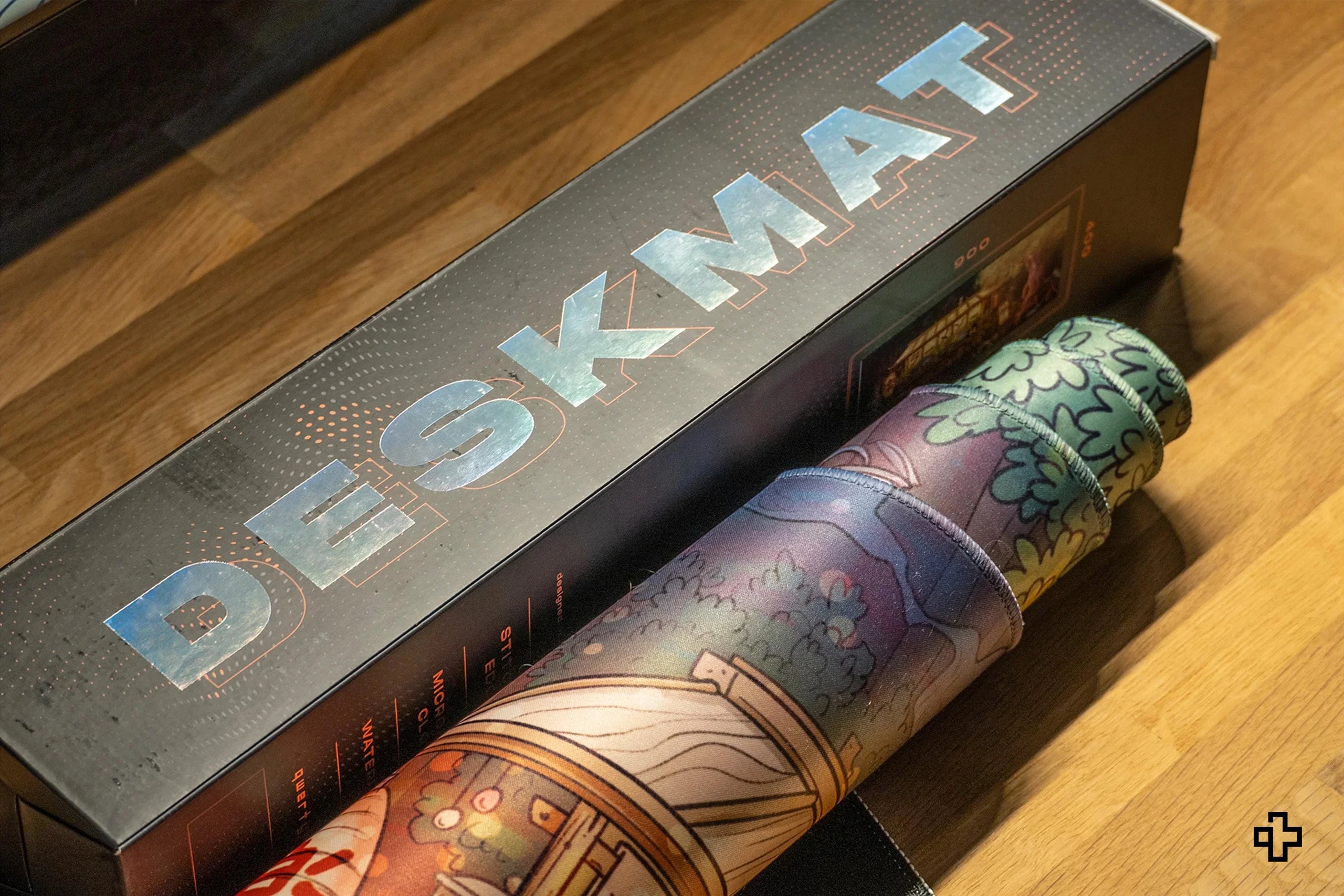 Deskmat Mousepad QwertyKey Ramen 4mm margini cusute