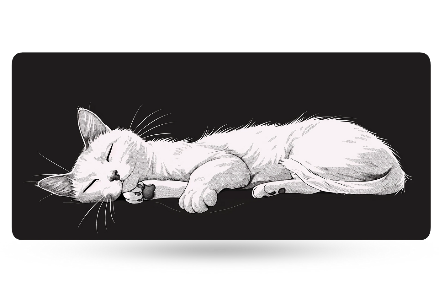 Deskmat Black Cat