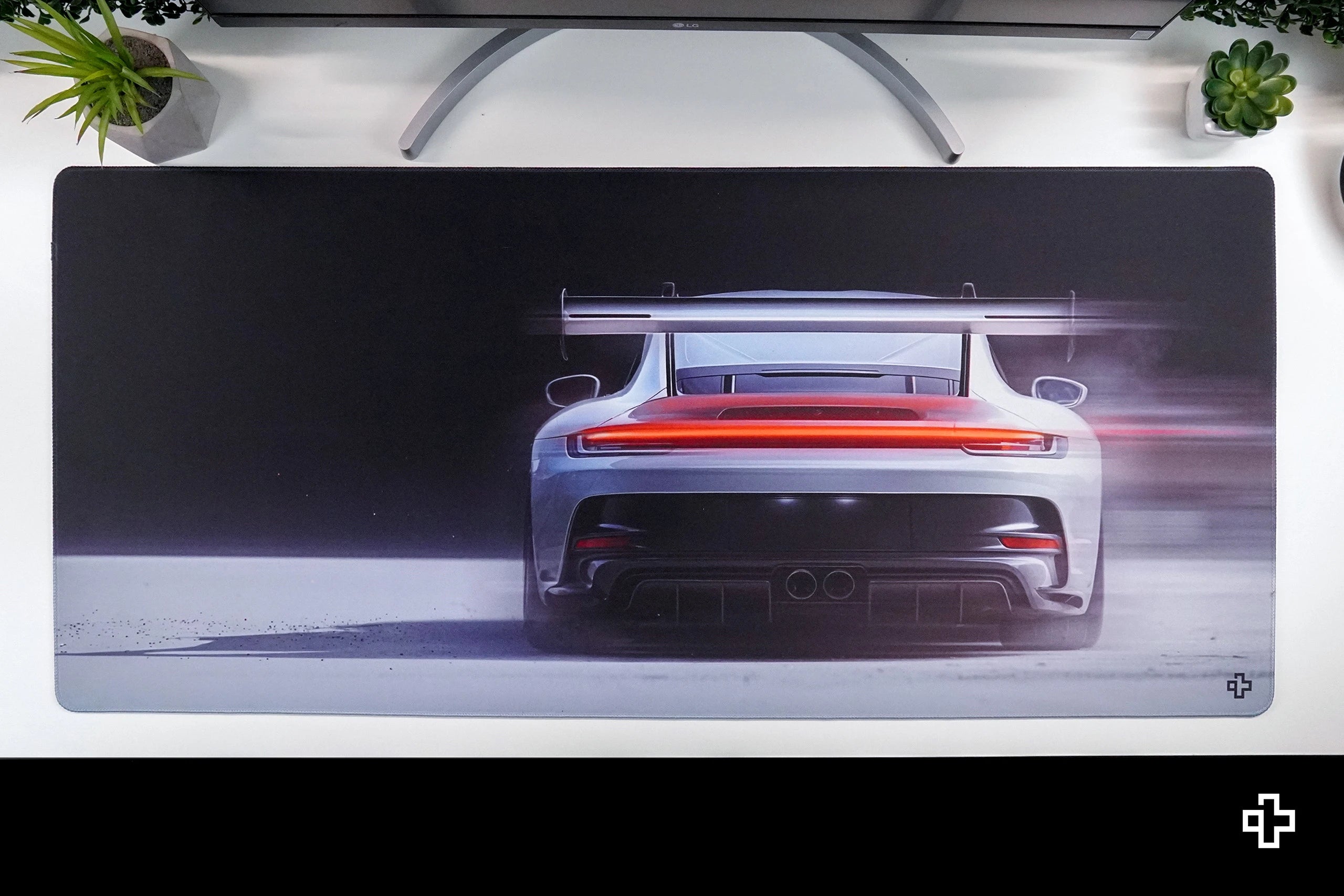 Deskmat Mousepad QwertyKey Car GT 4mm margini cusute