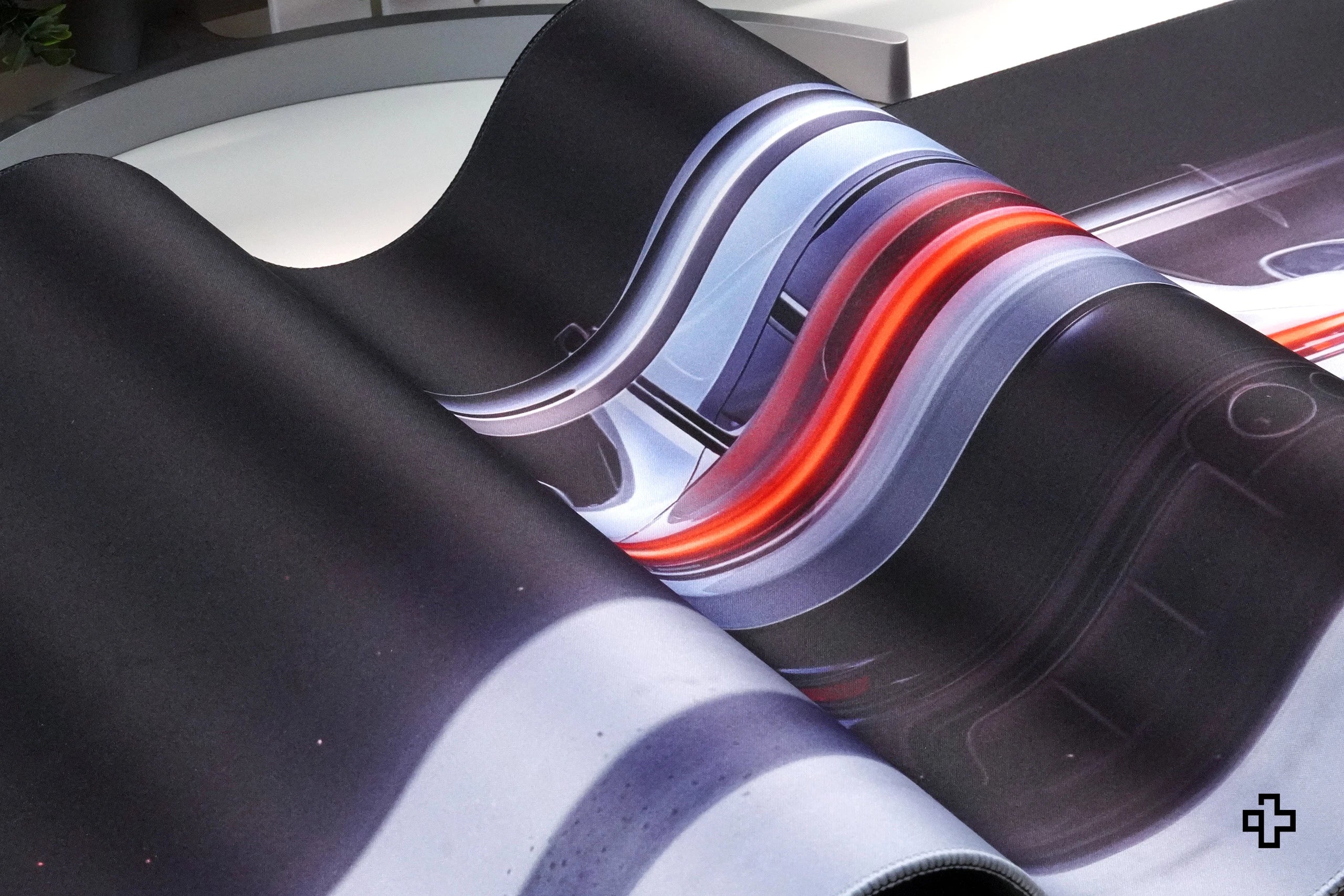 Deskmat Mousepad QwertyKey Car GT 4mm margini cusute