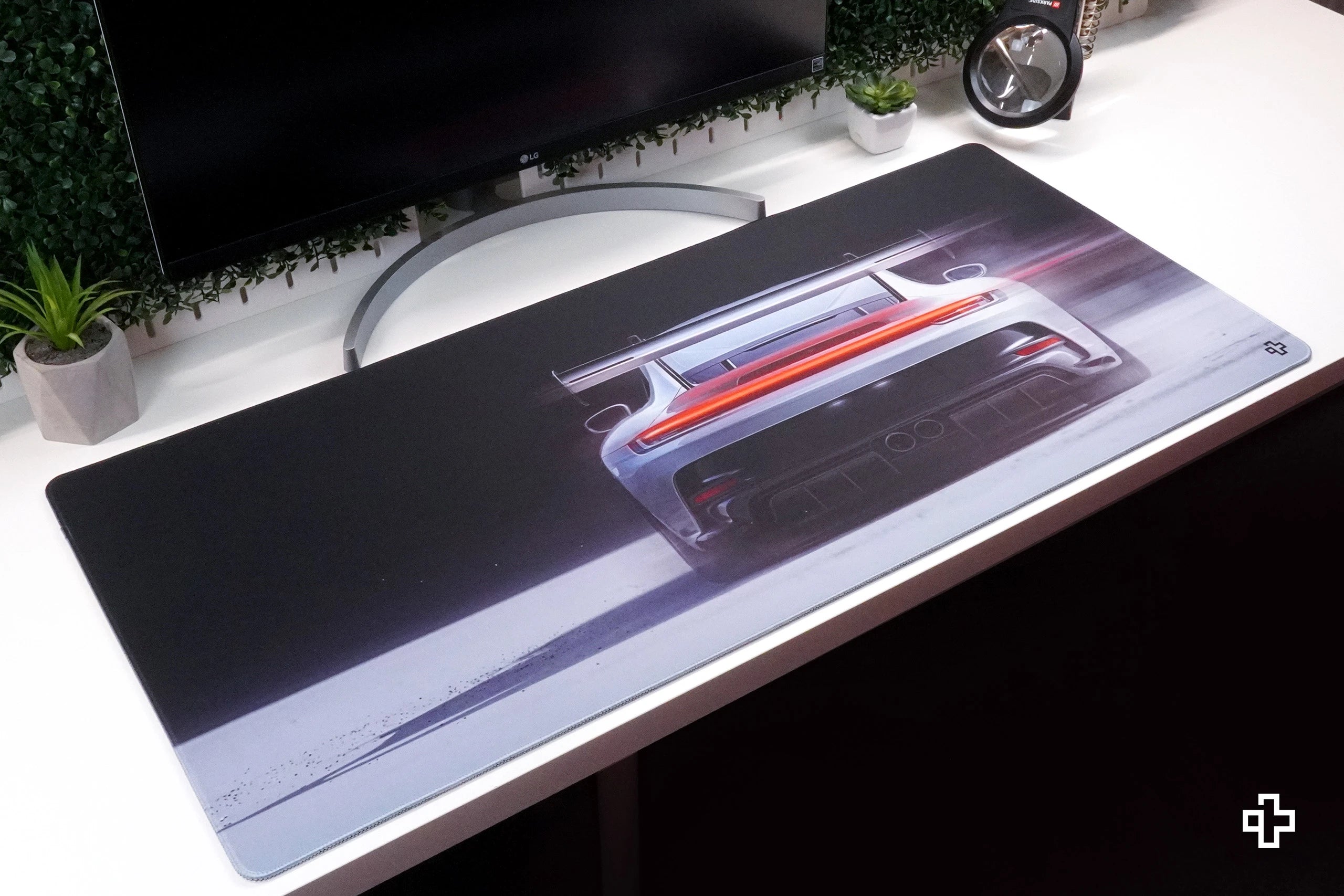 Deskmat Mousepad QwertyKey Car GT 4mm margini cusute