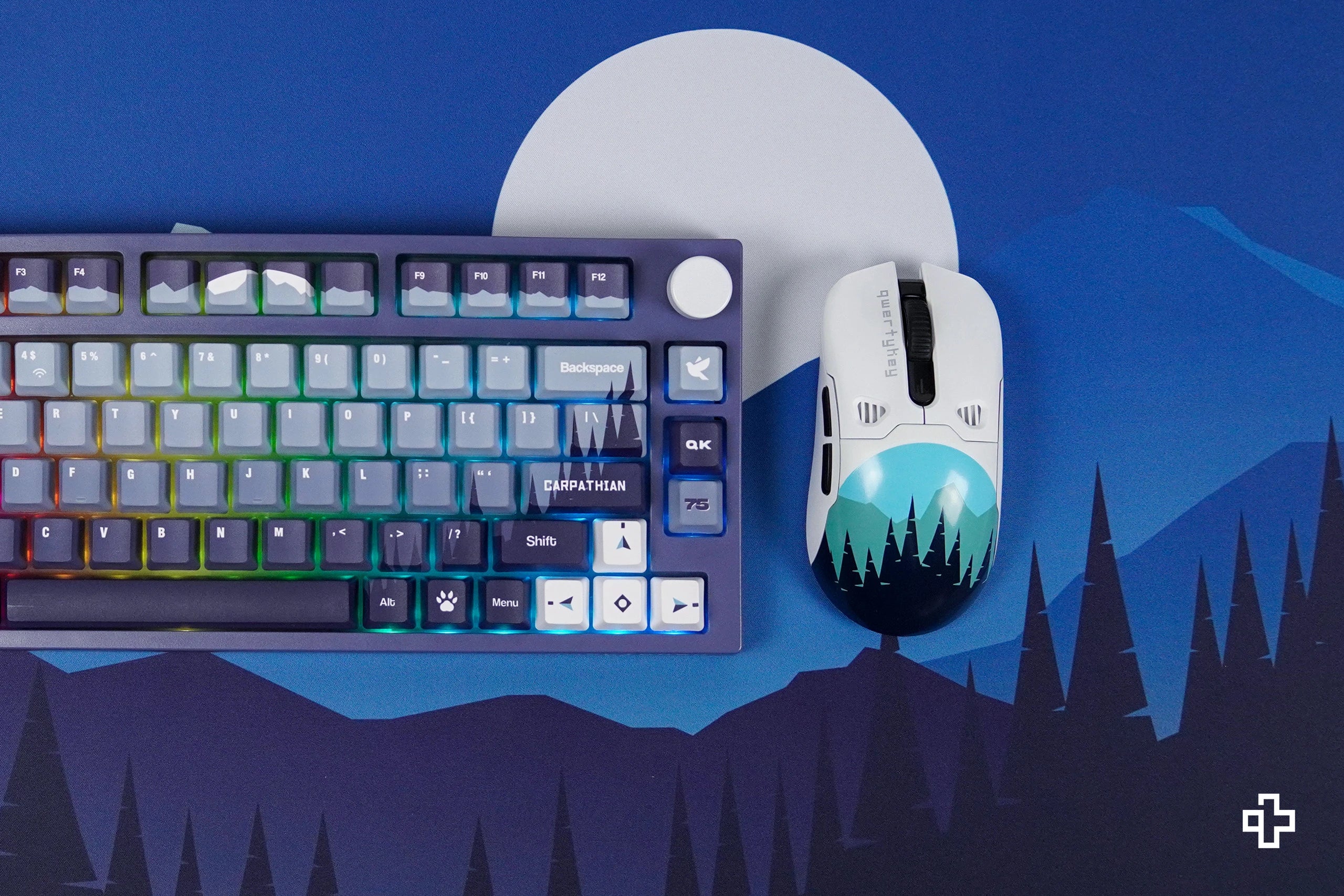 Cover Mouse QKM1 Carpathian Alb