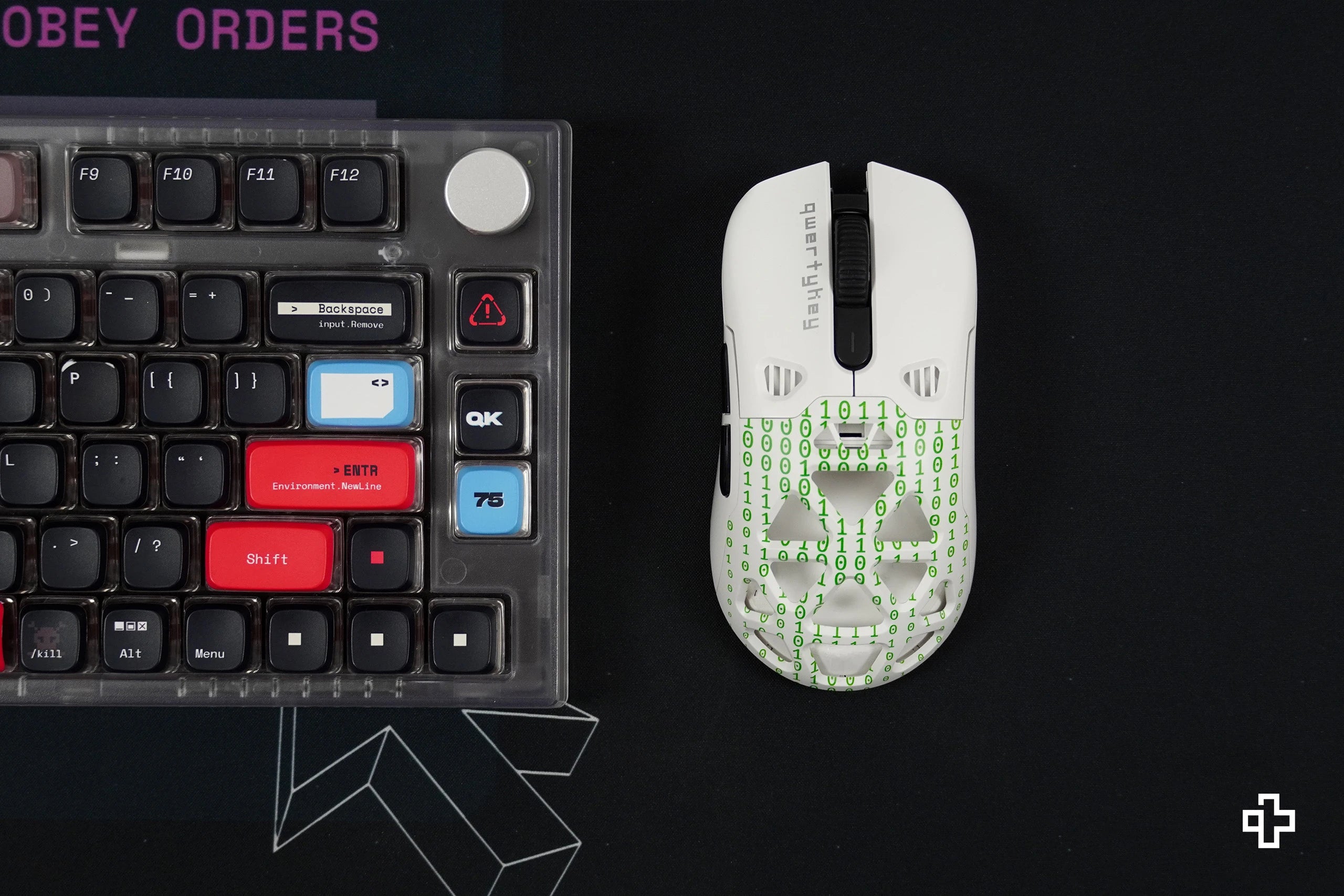 Cover Mouse QKM1 Terminal Alb