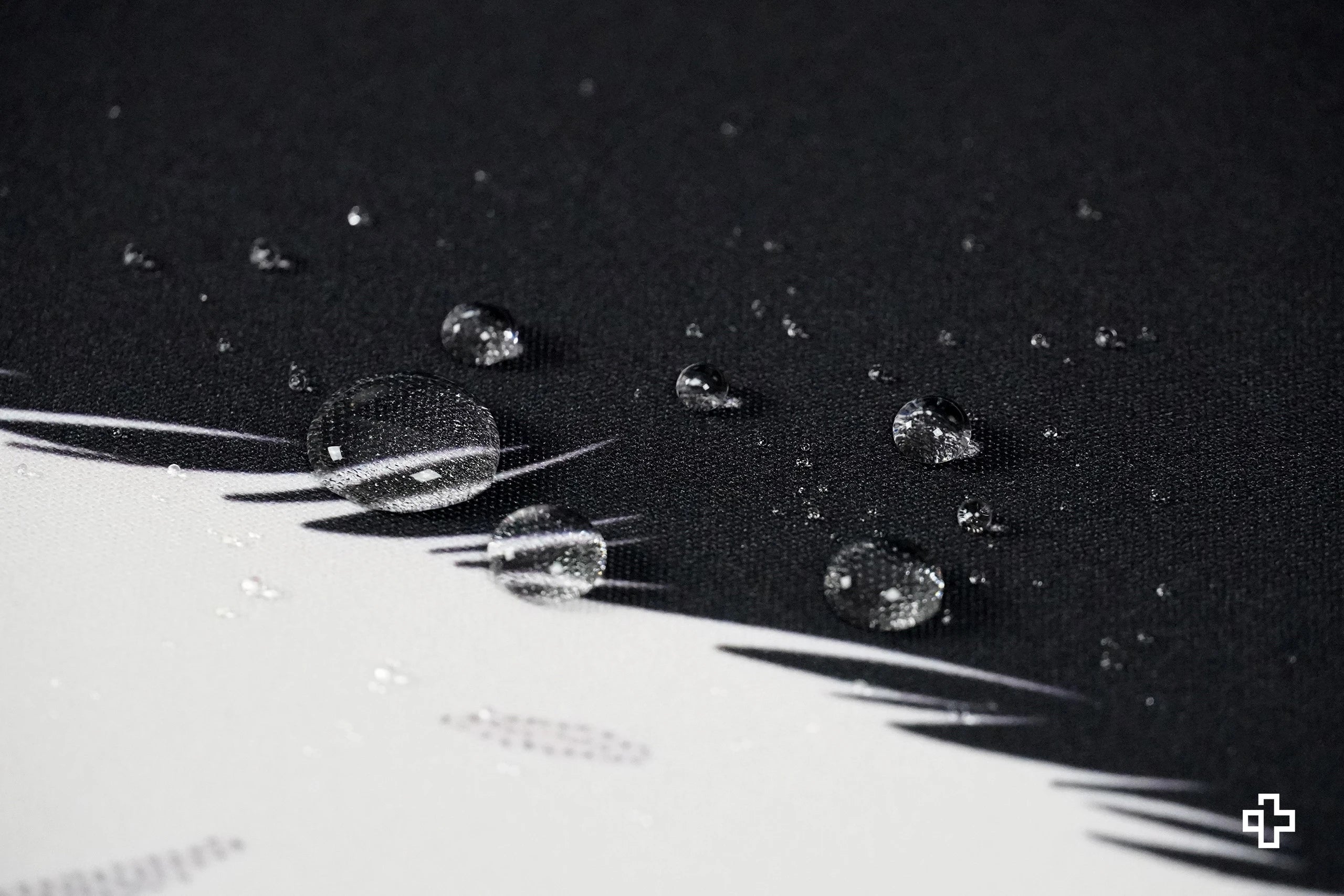 Deskmat Mousepad QwertyKey Black Cat 4mm margini cusute