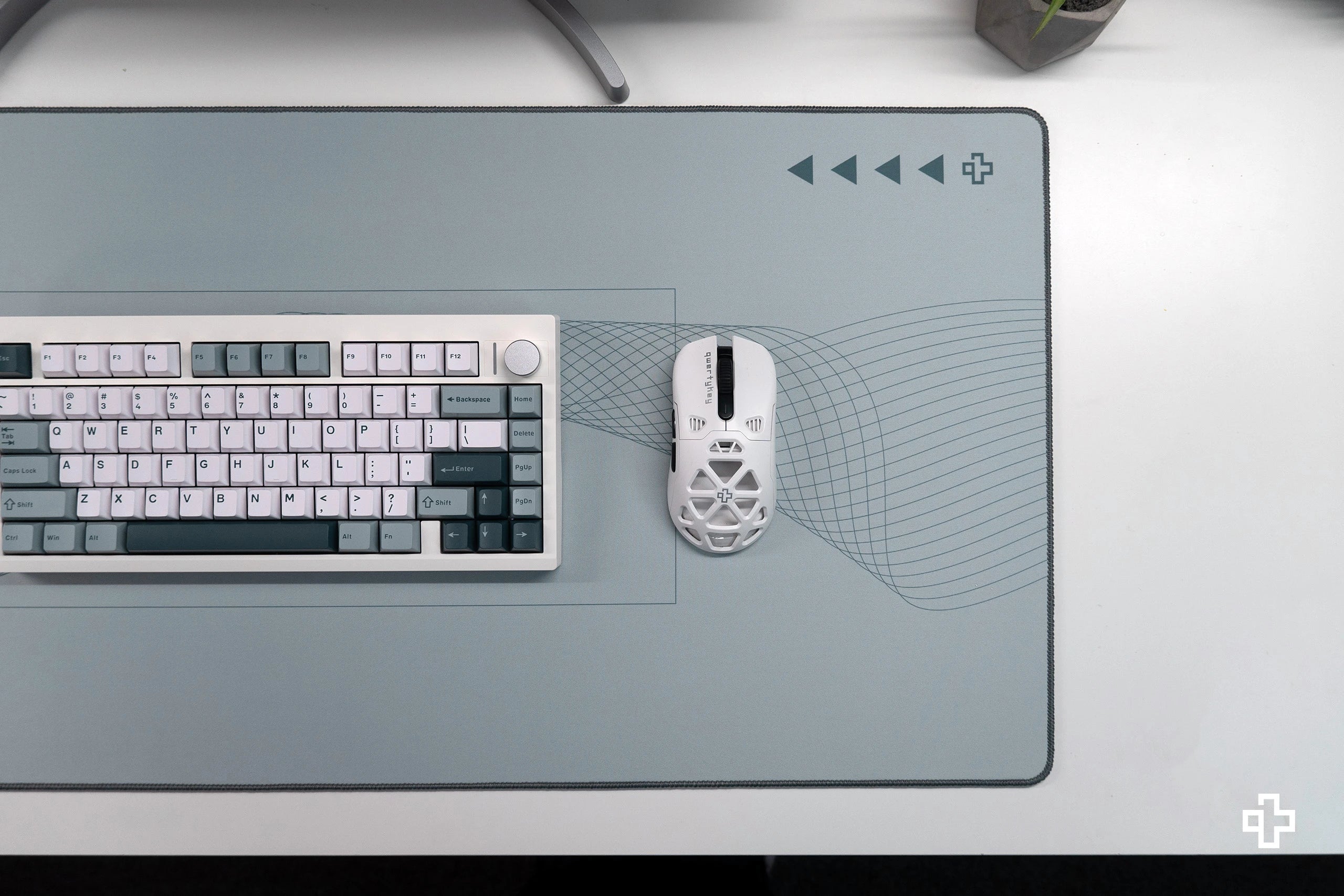 Deskmat Mousepad Flow Light 4mm margini cusute