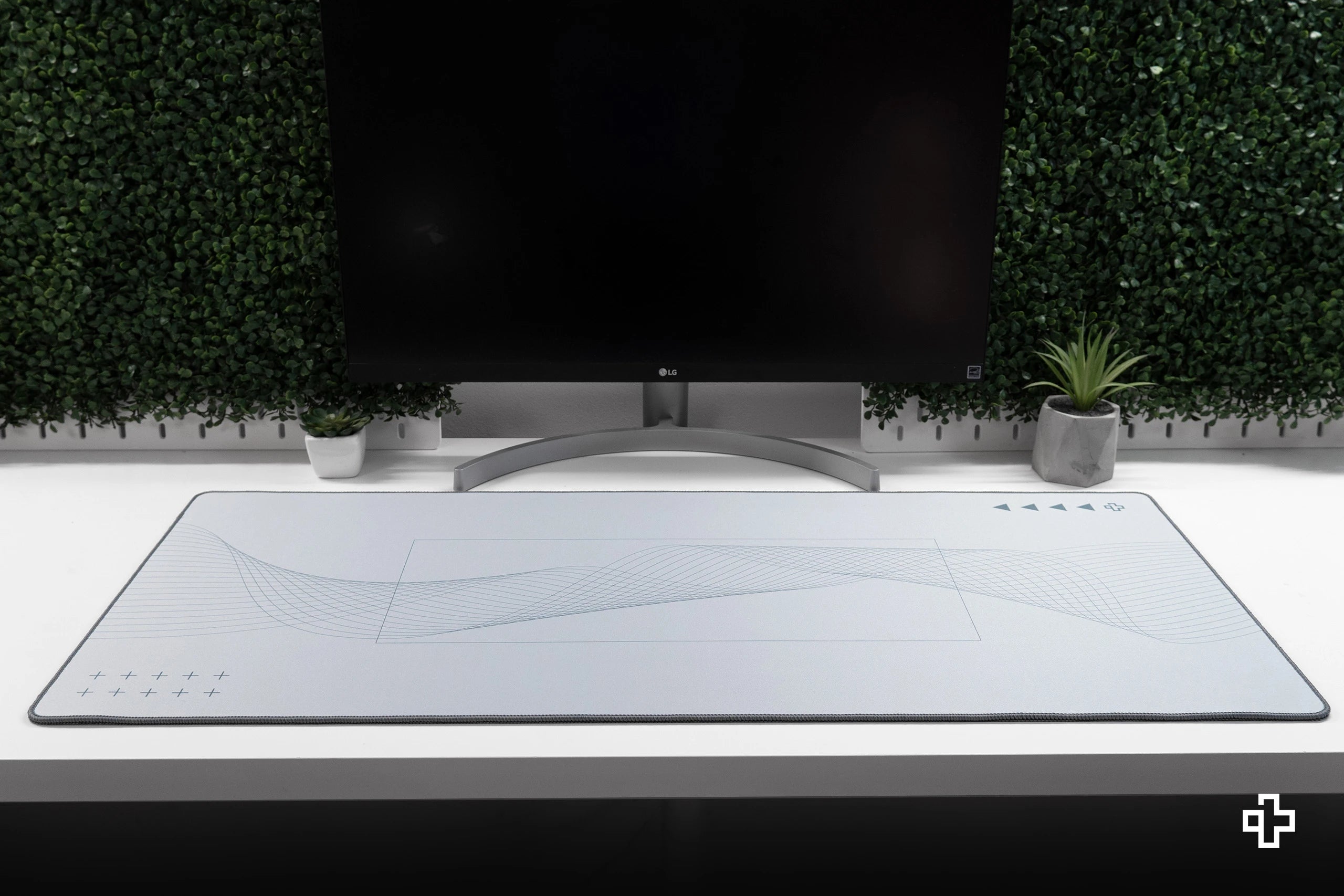 Deskmat Mousepad Flow Light 4mm margini cusute