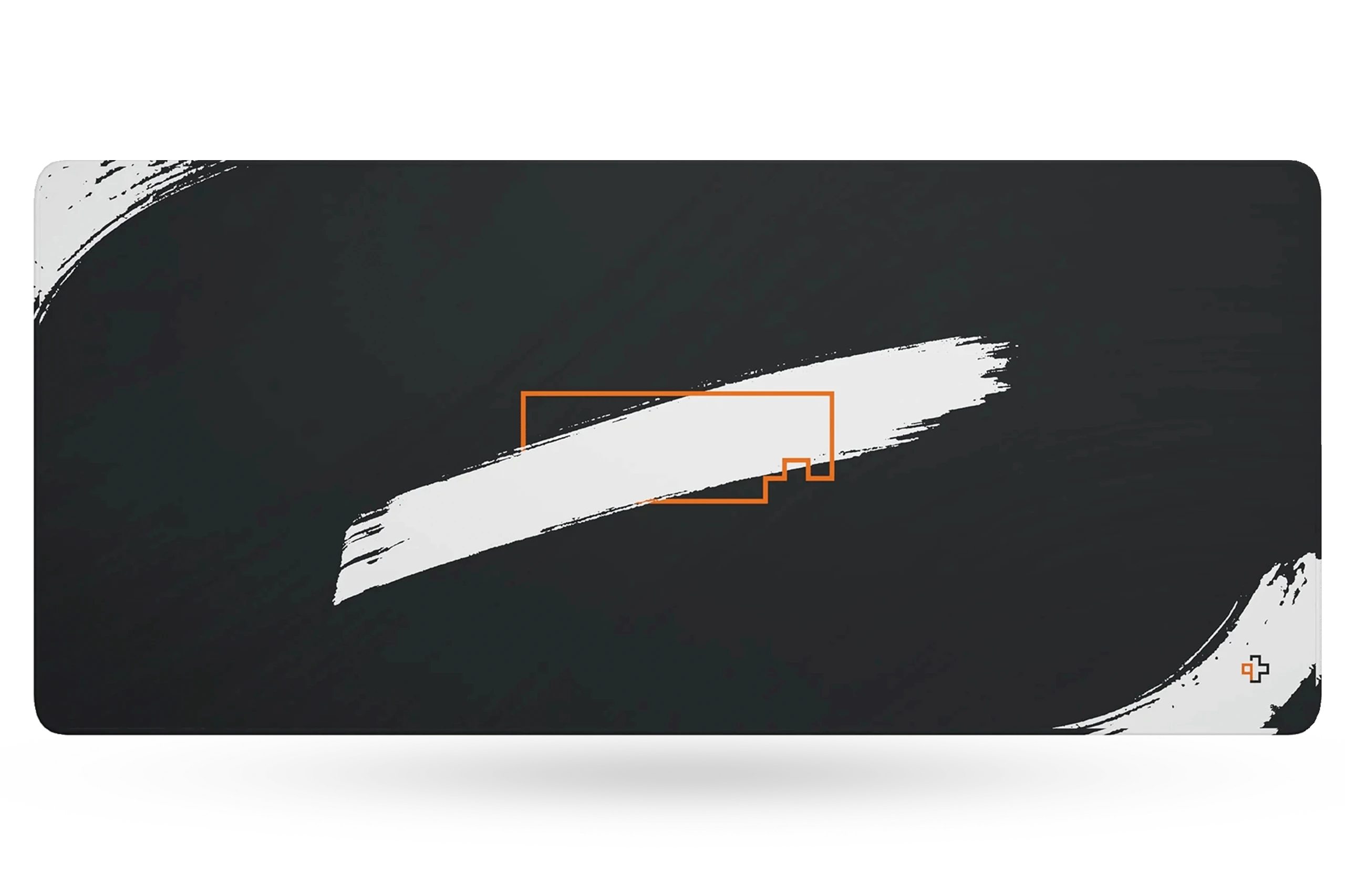 Deskmat Mousepad QwertyKey Negru 4mm margini cusute