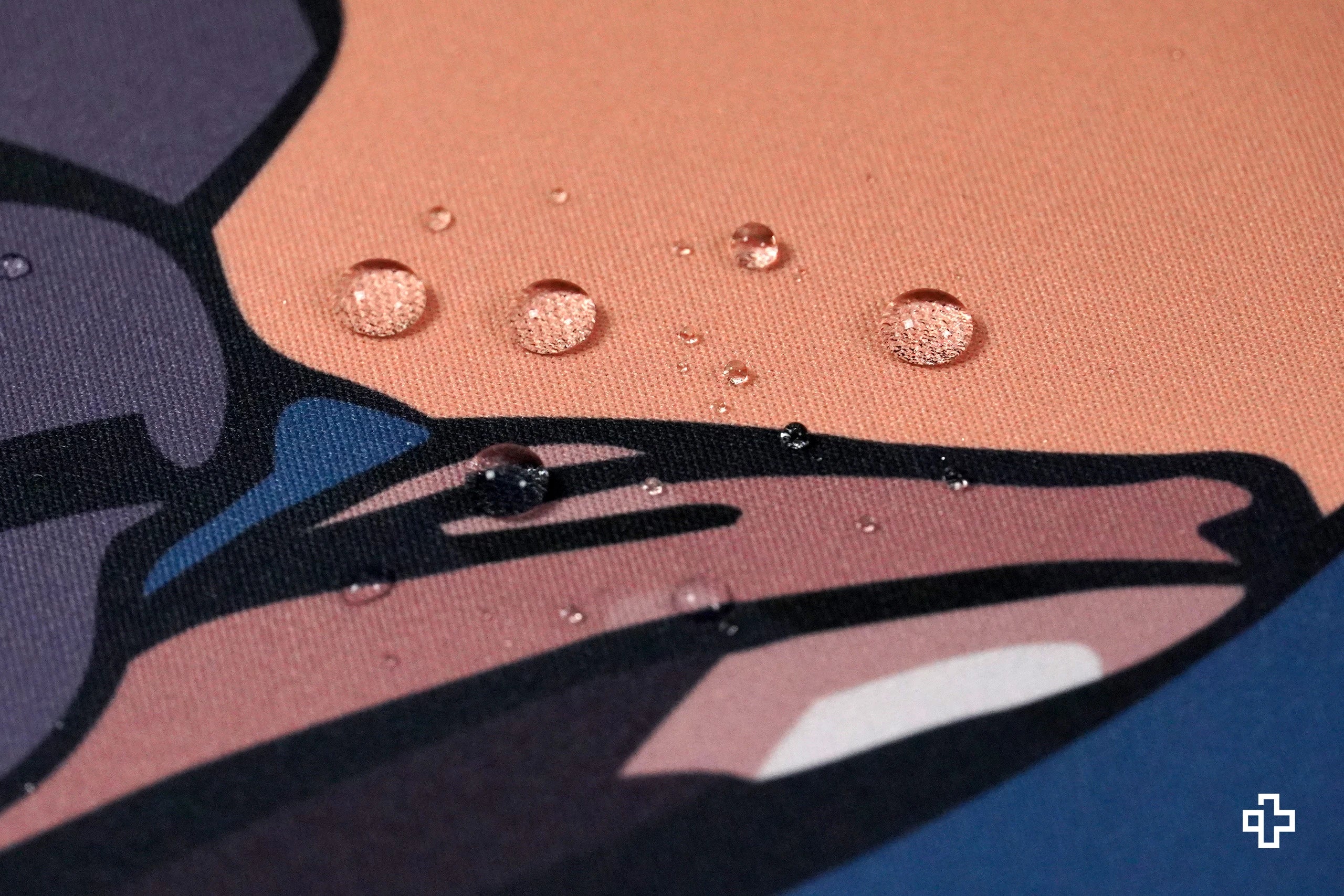 Deskmat Mousepad QwertyKey Western 4mm margini cusute