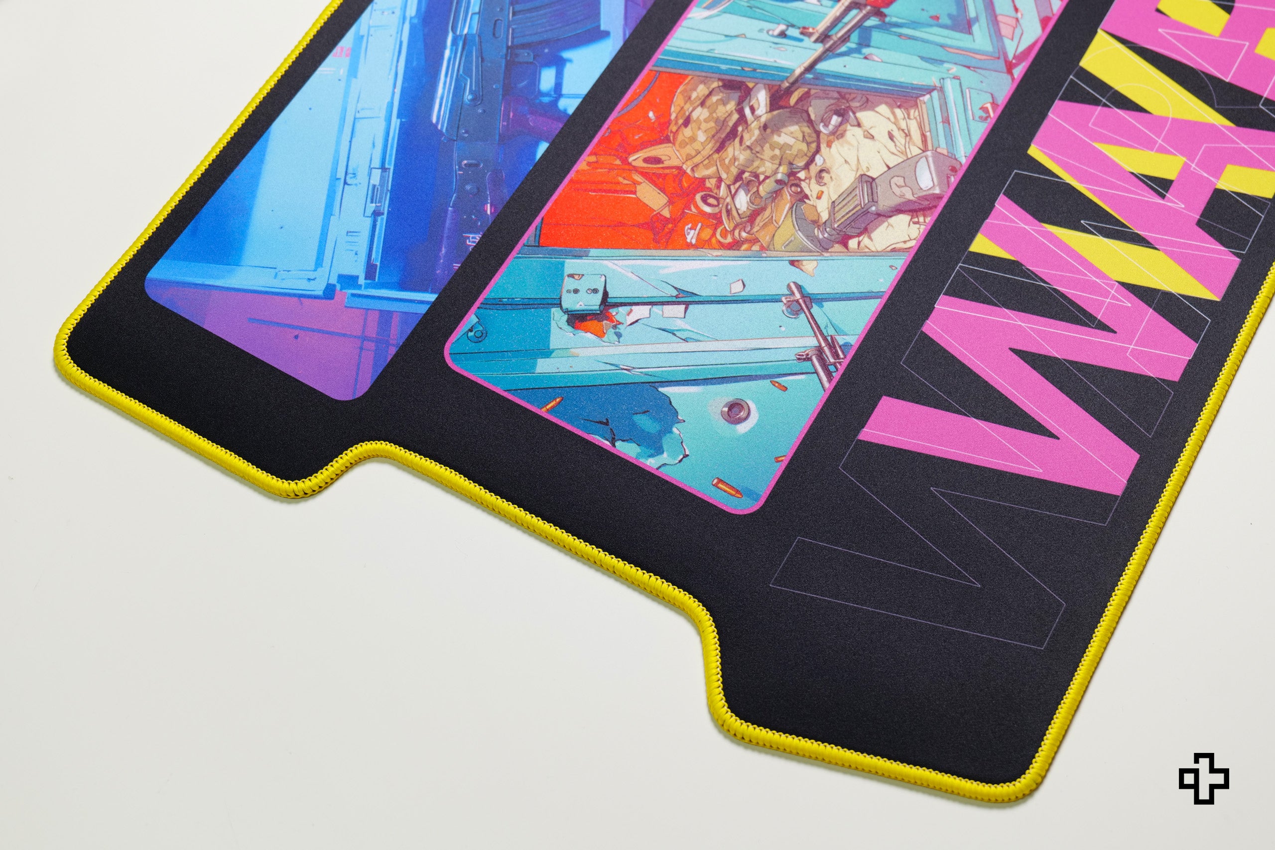 Deskmat Mousepad QwertyKey War 4mm margini cusute