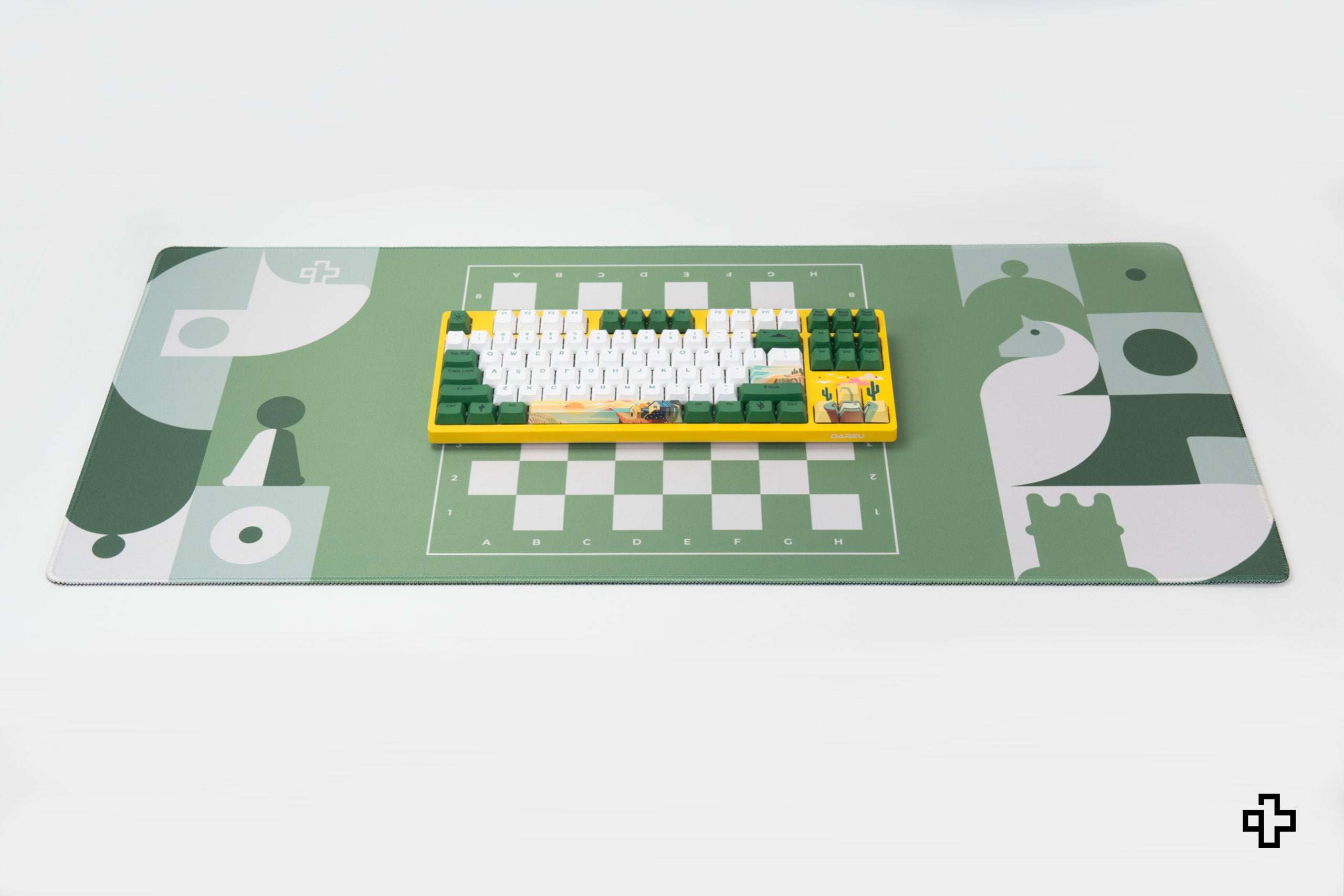 Deskmat Mousepad QwertyKey Chess 4mm margini cusute