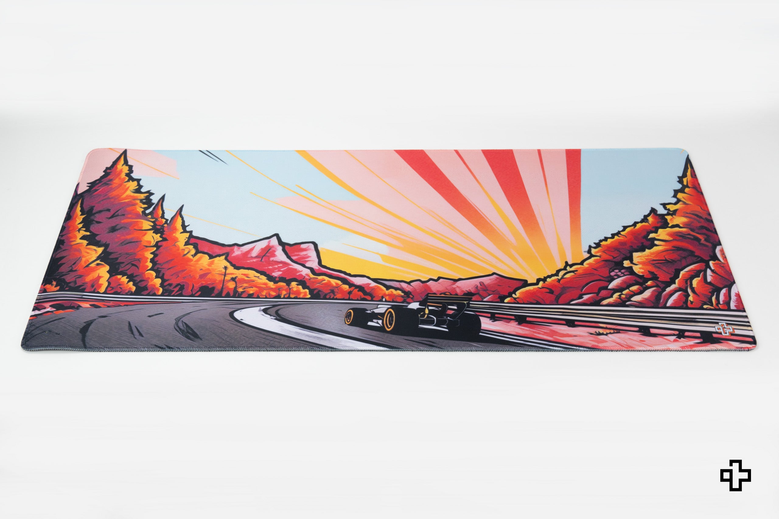 Deskmat Mousepad QwertyKey Formula Sunset 4mm margini cusute