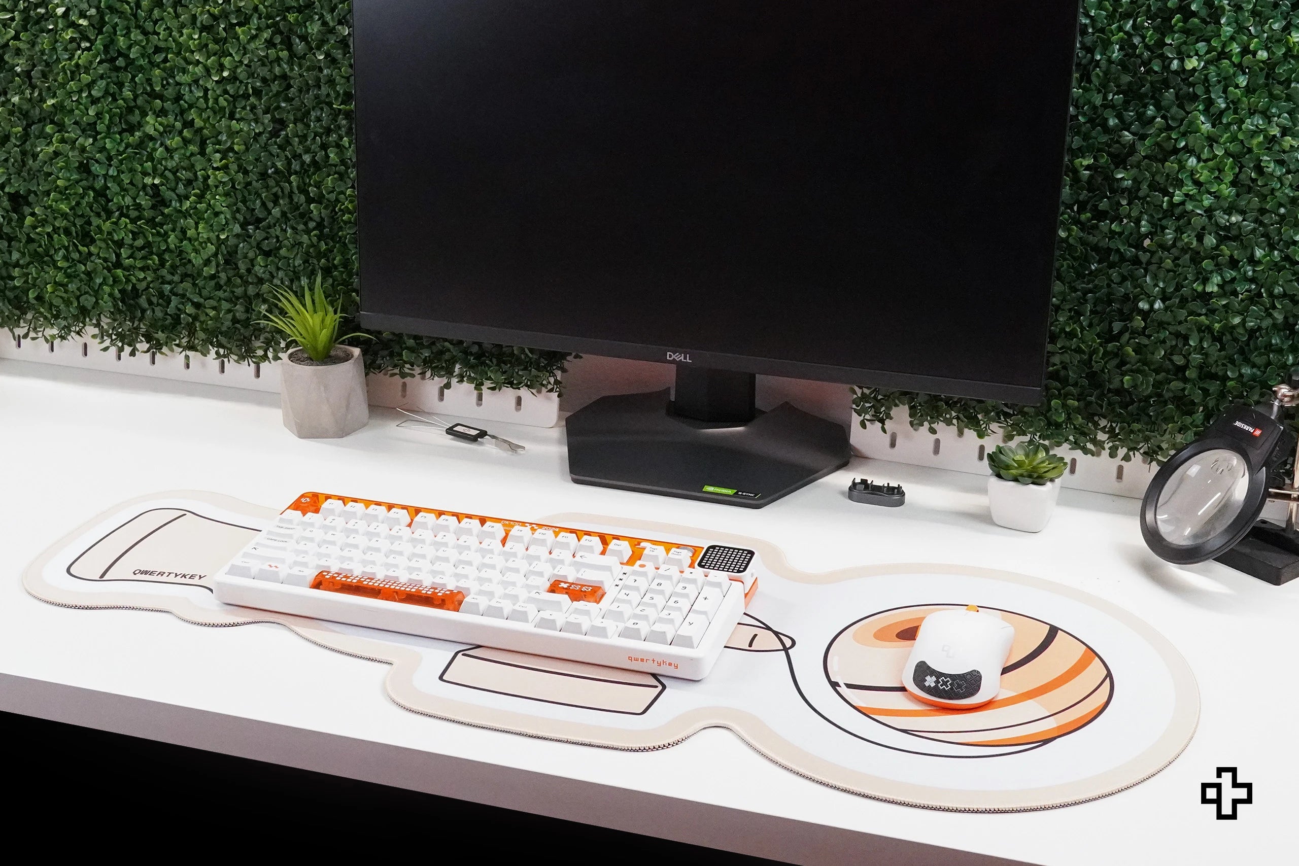 Deskmat Mousepad QwertyKey Kendama 4mm margini cusute