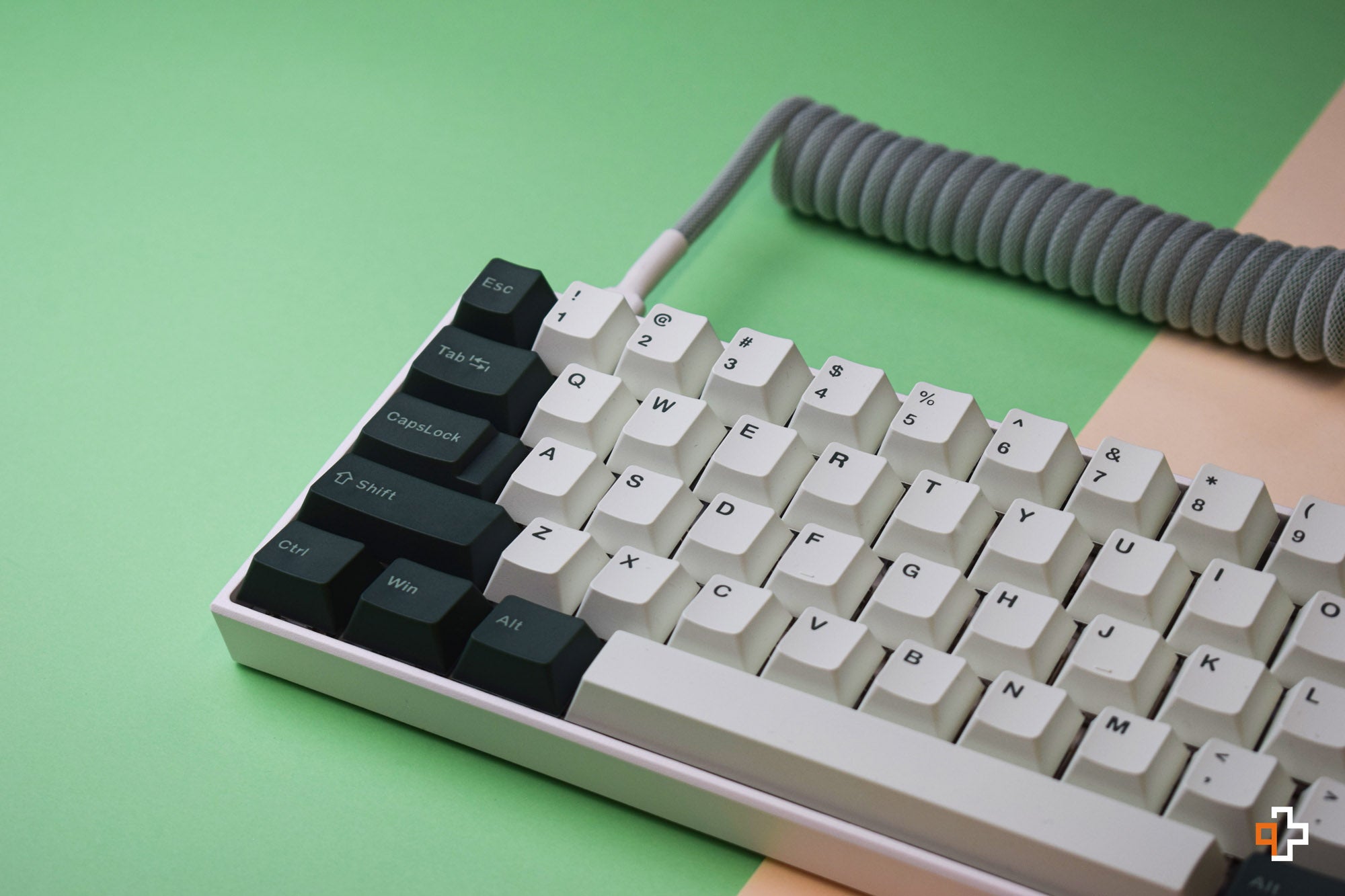 Set Taste QWERTY Olive Profil Cherry PBT Double Shot